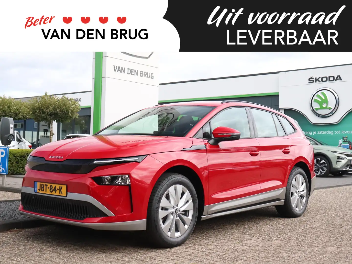 Skoda Enyaq 60 Selection | Trekhaak | Achteruitrijcamera | Dod Rood - 1