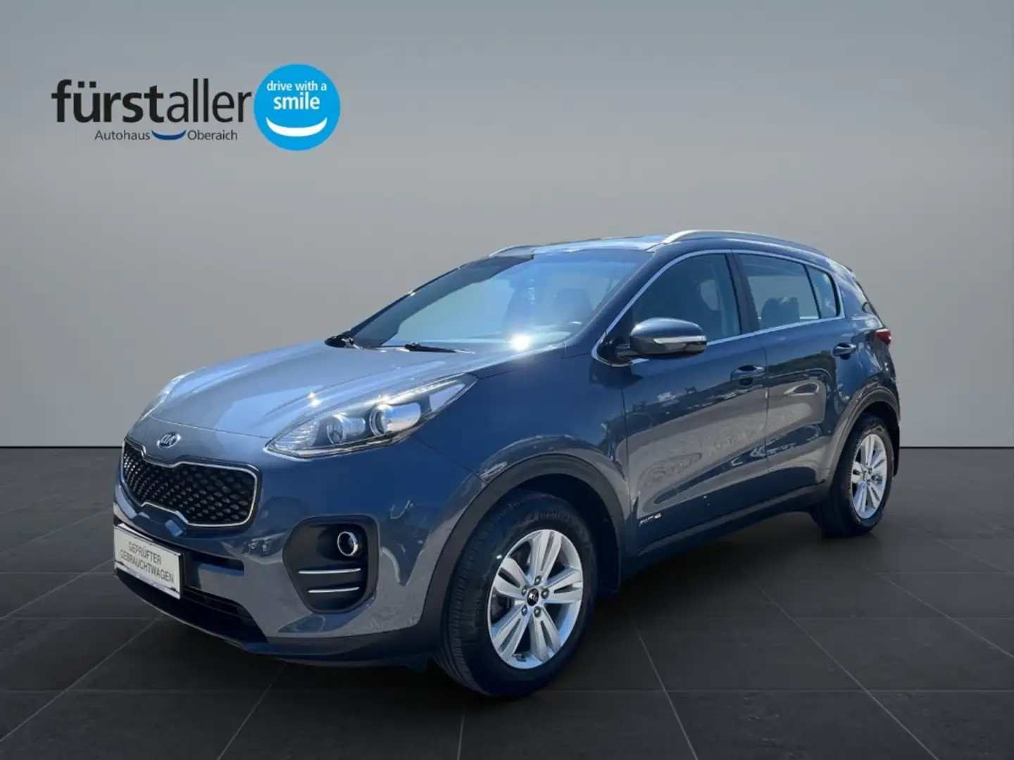 Kia Sportage 2,0 CRDi AWD MT Bleu - 1