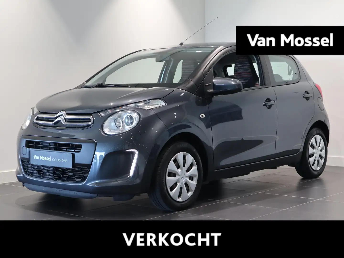 Citroen C1 Feel - AIRCO - BLUETOOTH - ZUINIG Gris - 1