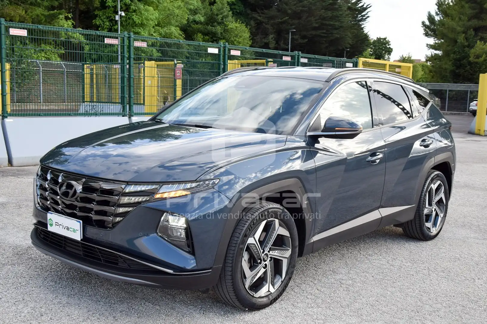 Hyundai TUCSON Tucson 1.6 HEV aut. XLine Zilver - 1