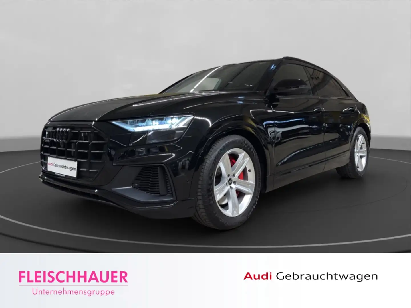 Audi Q8 55 TFSI e quattro HD-MATRIX+360+ACC+BUSINESS+LEDER Schwarz - 1