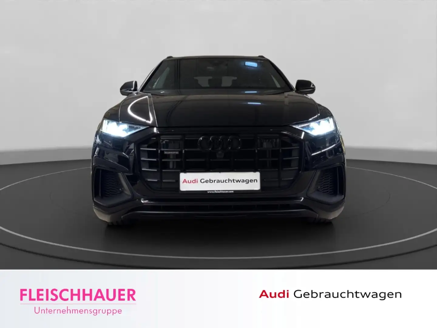 Audi Q8 55 TFSI e quattro HD-MATRIX+360+ACC+BUSINESS+LEDER Schwarz - 2