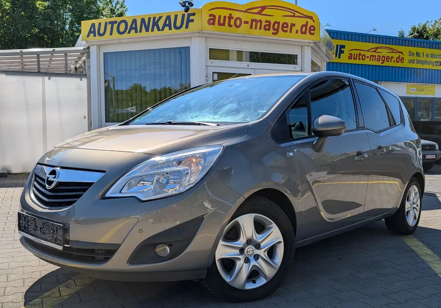 Opel Meriva *2Hd*LPG-Gas*Temp*AHK*Shz*2xPdc*Garantie* Braun - 1