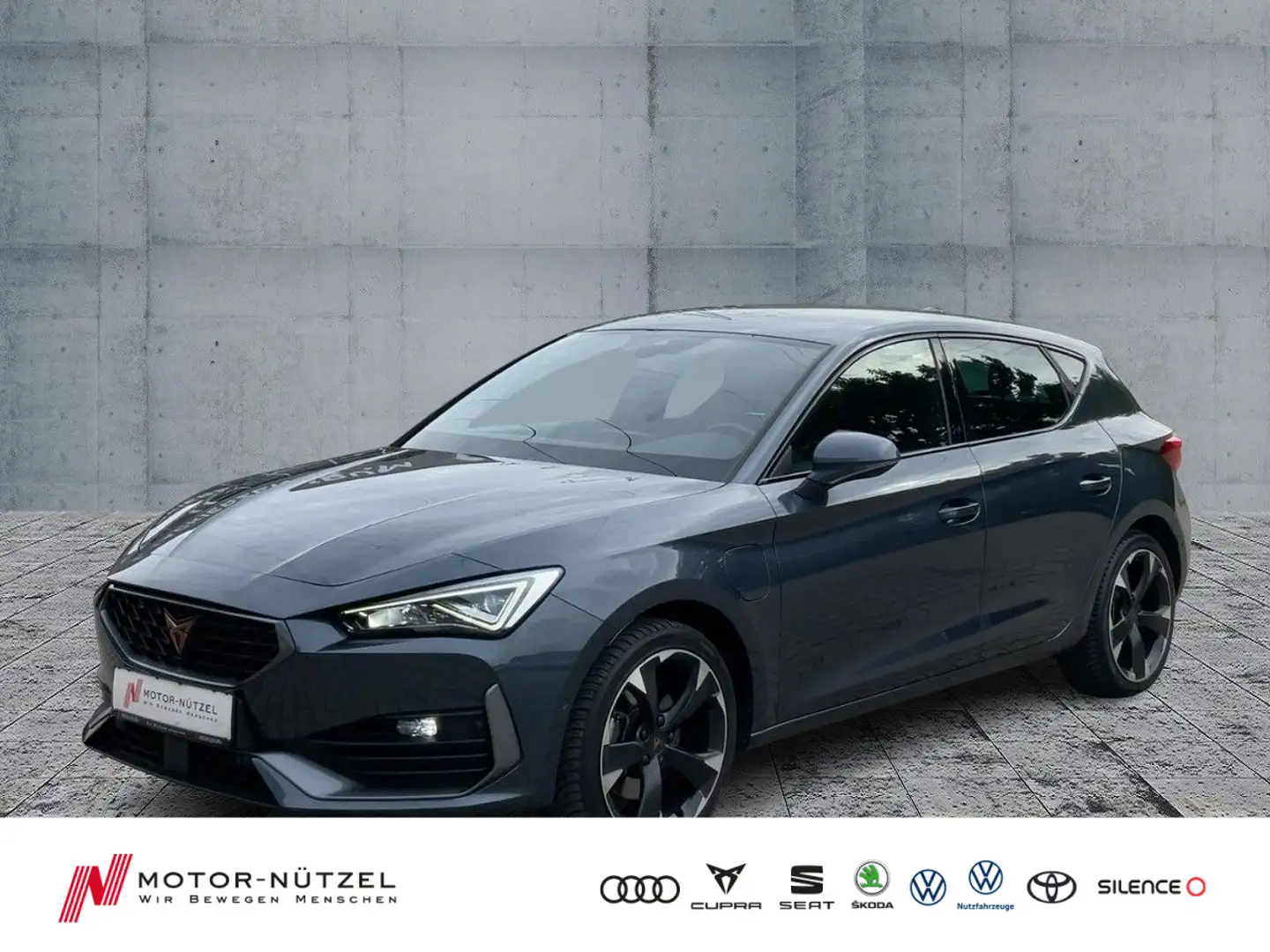 CUPRA Leon 1.4 TSI e-Hybrid LED+NAVI+GRA+DAB+APP+18Z. Grijs - 1
