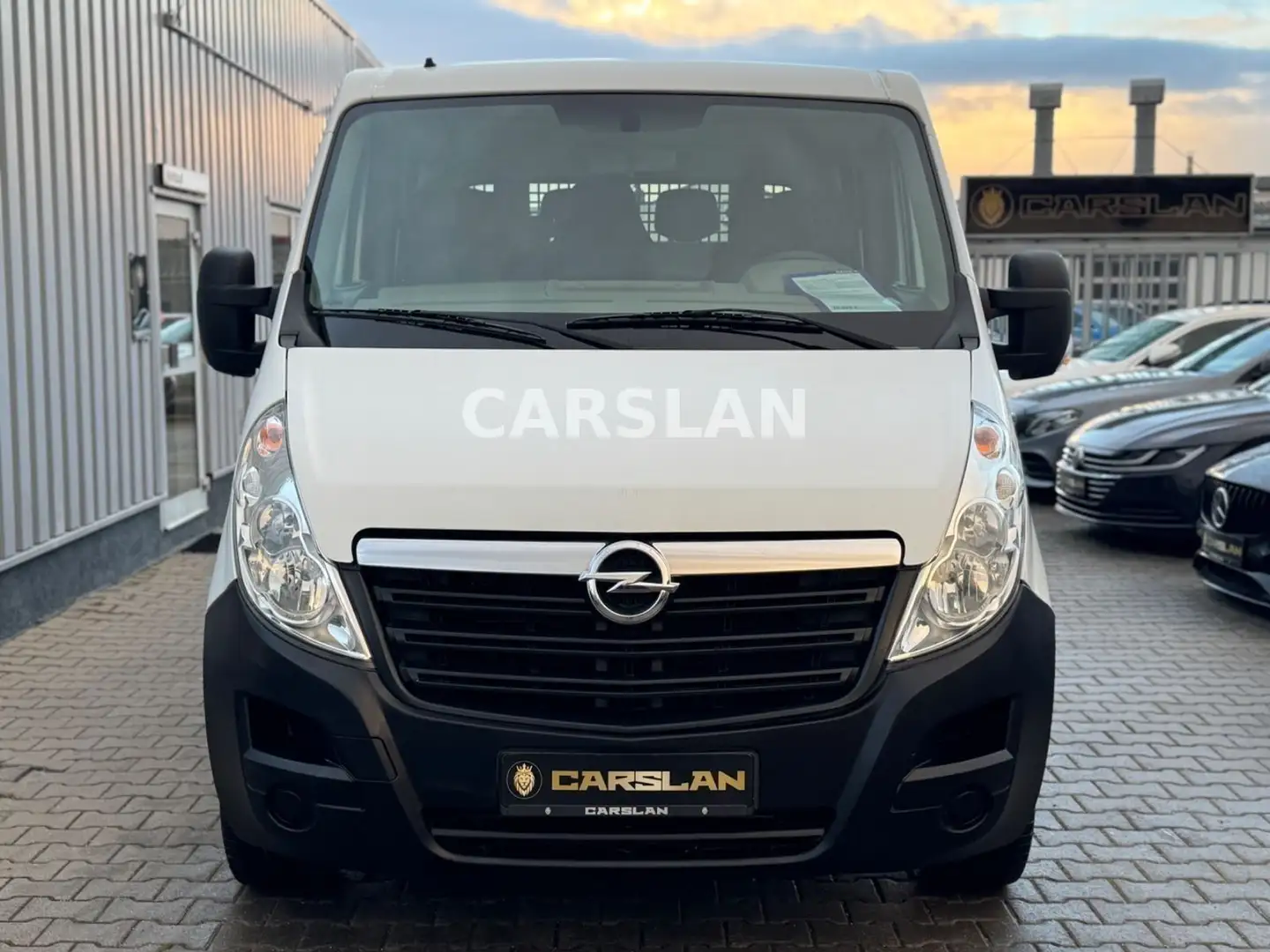 Opel Movano 2.3 PRITSCHE DOKA "2.HAND+7-SITZER+EURO5" Weiß - 2