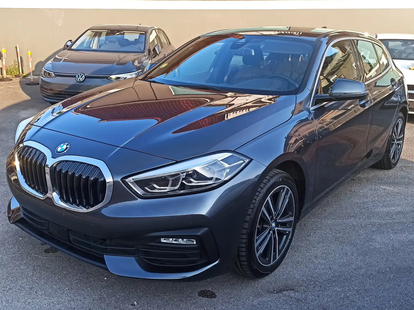 BMW 116 d ** NAVI+LED+RETROC.+UNIPRO ** Grigio - 1