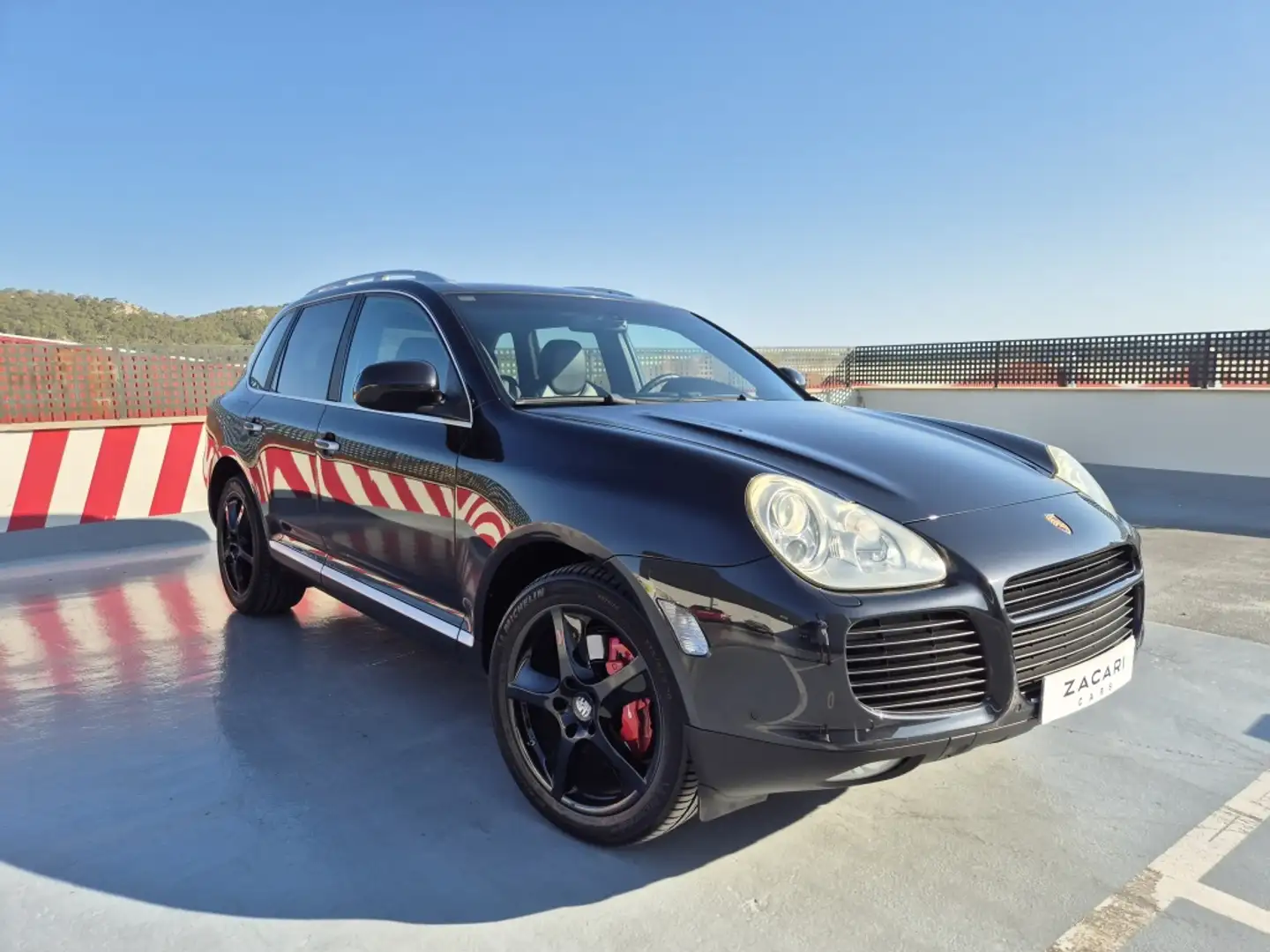 Porsche Cayenne 4.5 Turbo Aut. Zwart - 2