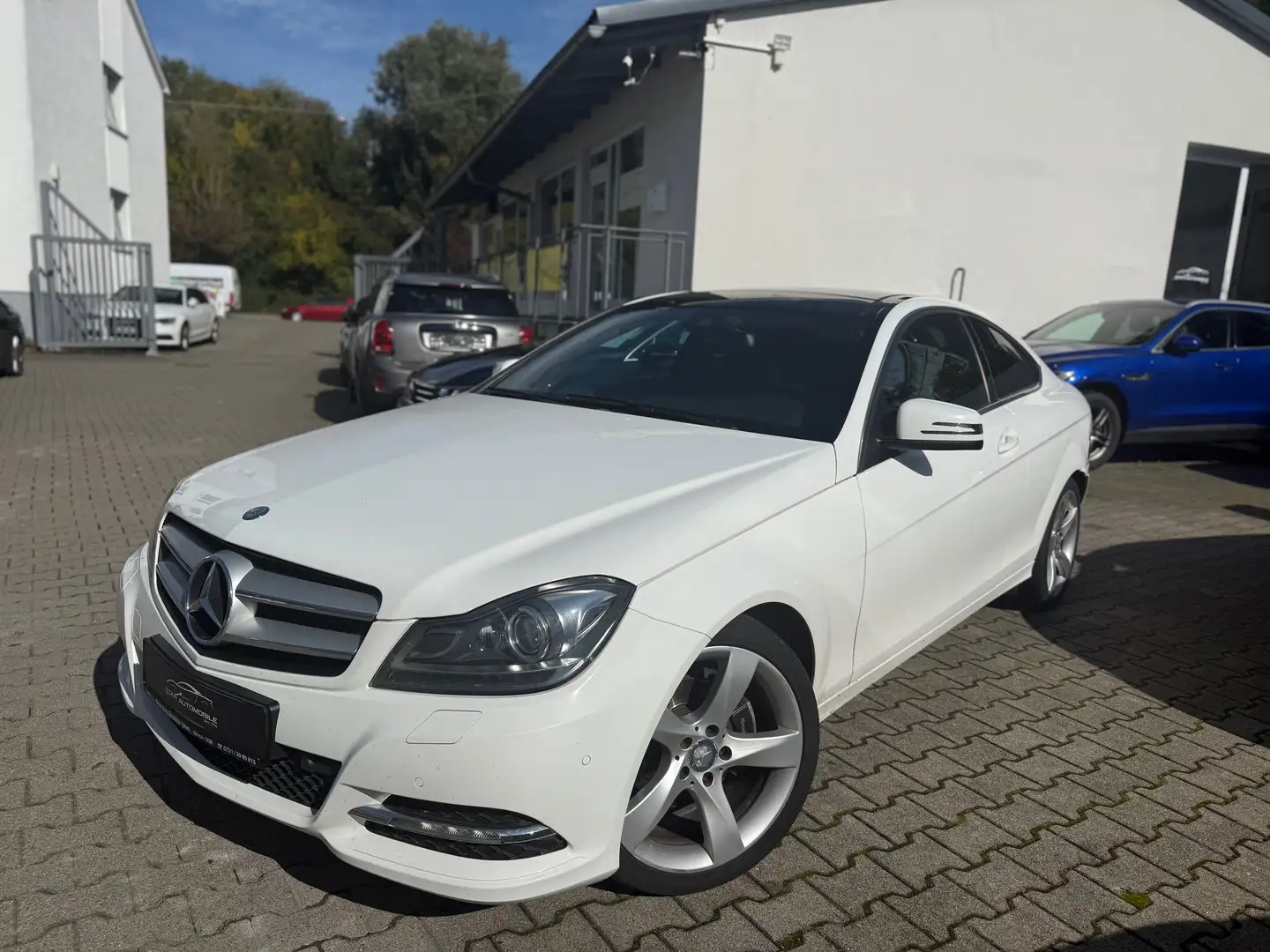 Mercedes-Benz C 220 CDI Aut.*Premium*Sport-Paket*Pano.*Leder*PDC* Weiß - 1