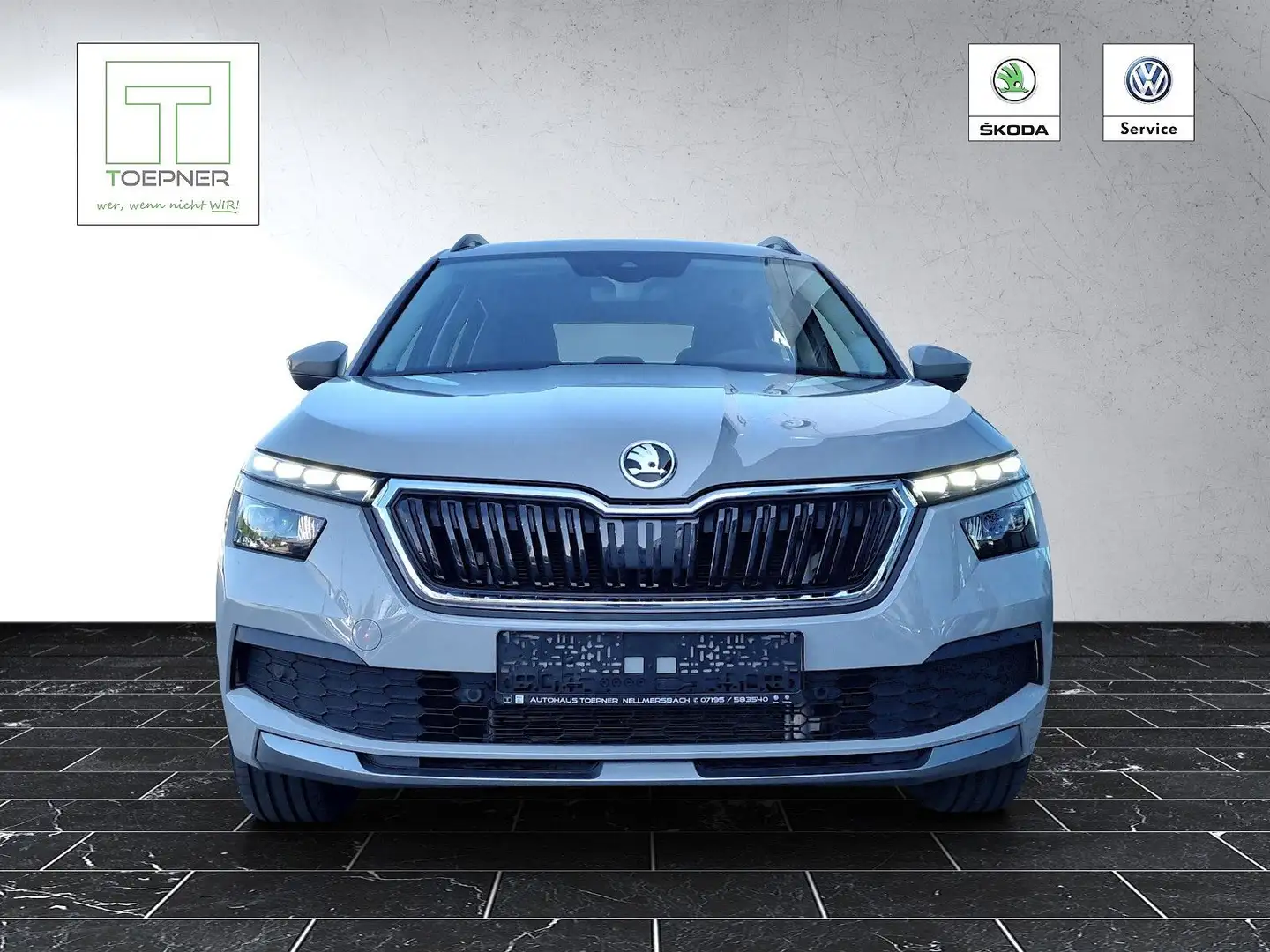 Skoda Kamiq Ambition 1,5 TSI DSG Navi PDC Kamera LED Grau - 1
