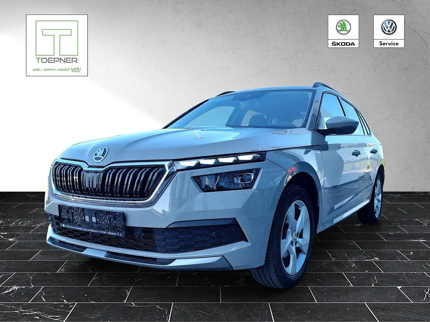 Skoda Kamiq Ambition 1,5 TSI DSG Navi PDC Kamera LED Grau - 2