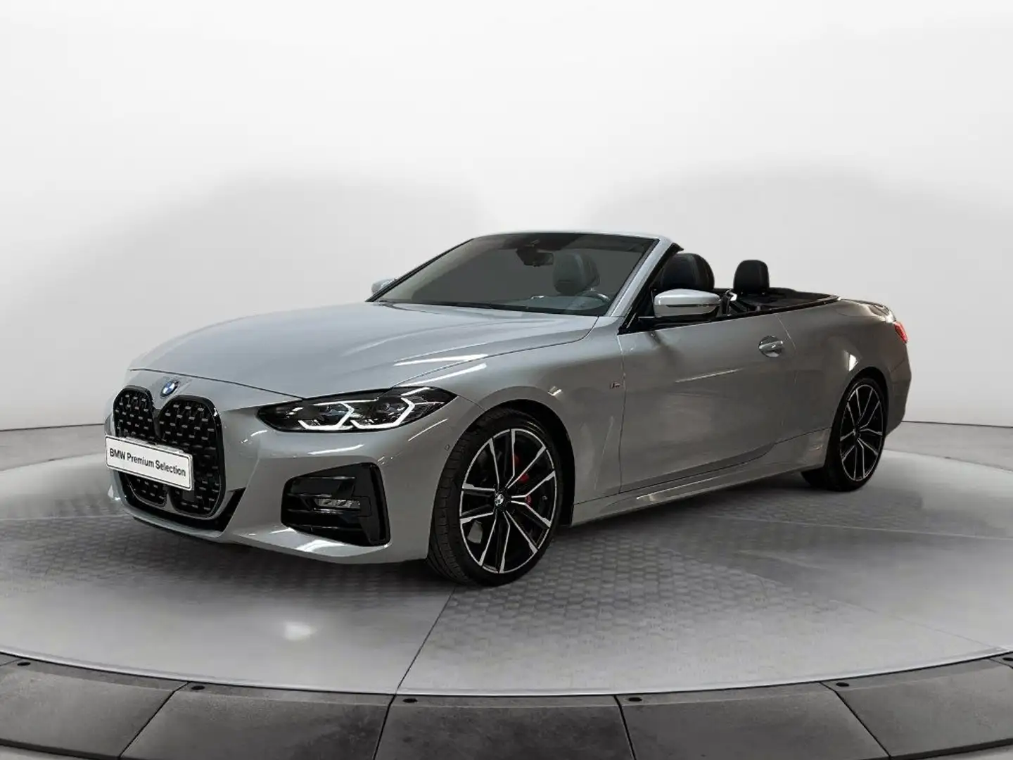 BMW 420 i Cabrio Msport Pro Gris - 1