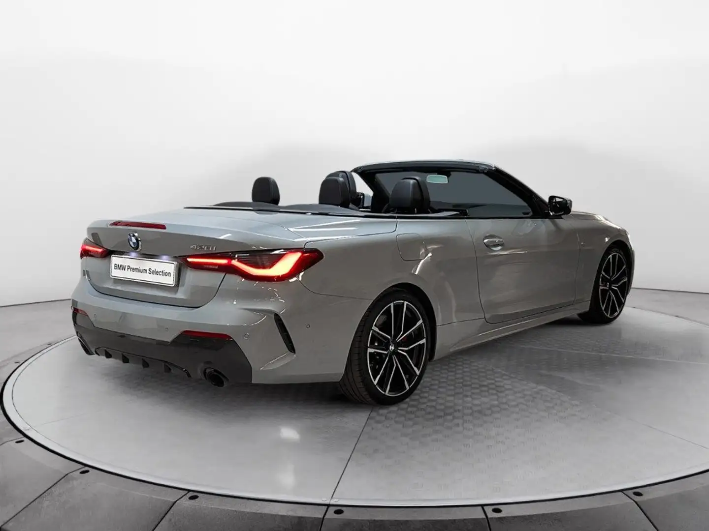 BMW 420 i Cabrio Msport Pro Gris - 2