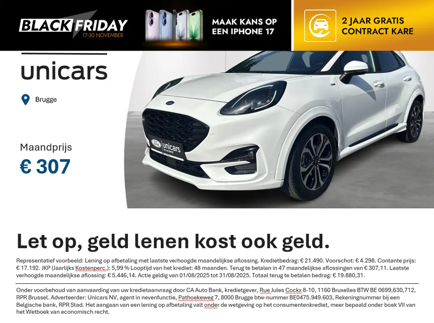 Ford Puma 1.0i Ecoboost mHEV 92kW ST-Line - 1