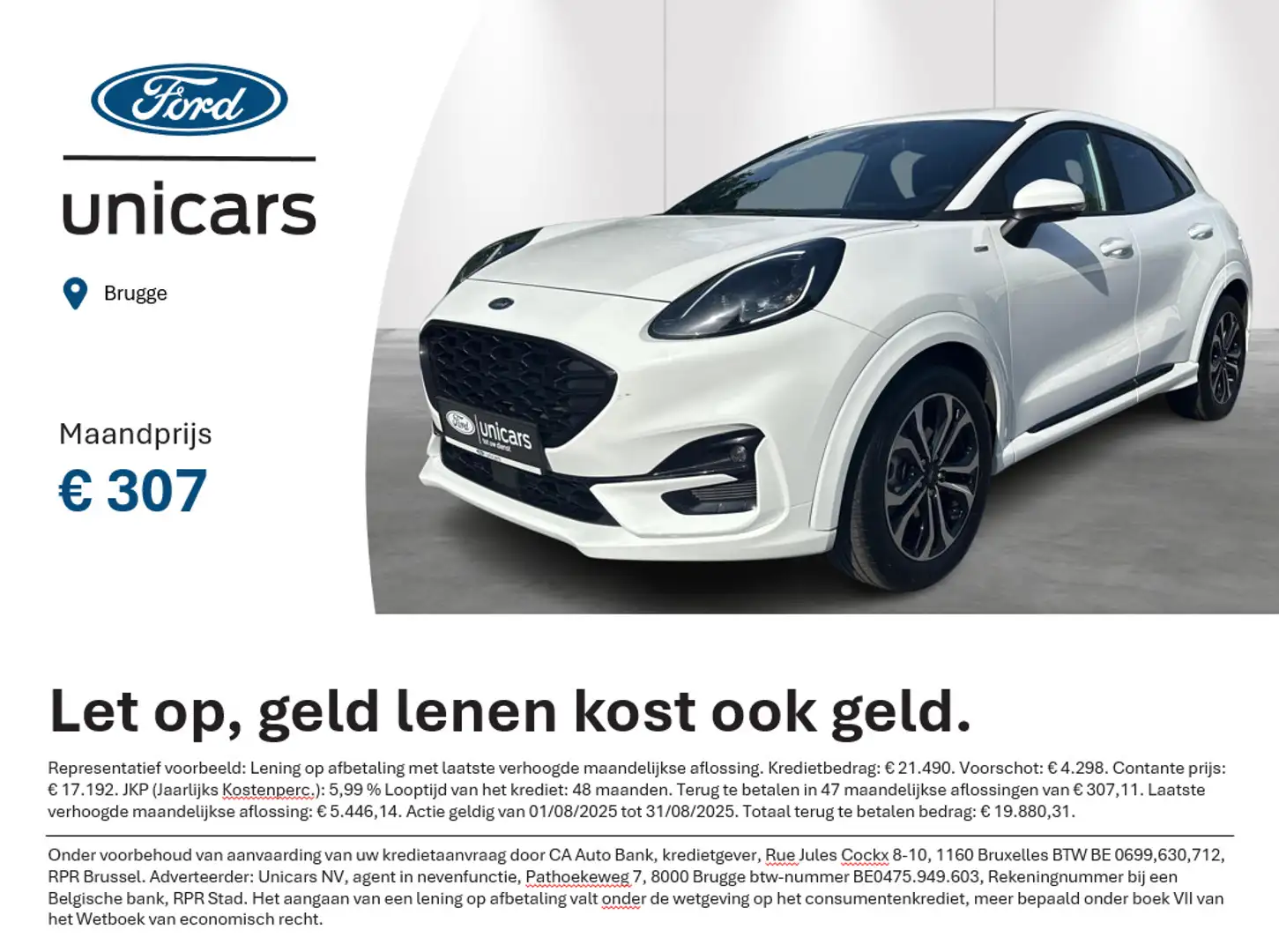 Ford Puma 1.0i Ecoboost mHEV 92kW ST-Line - 1