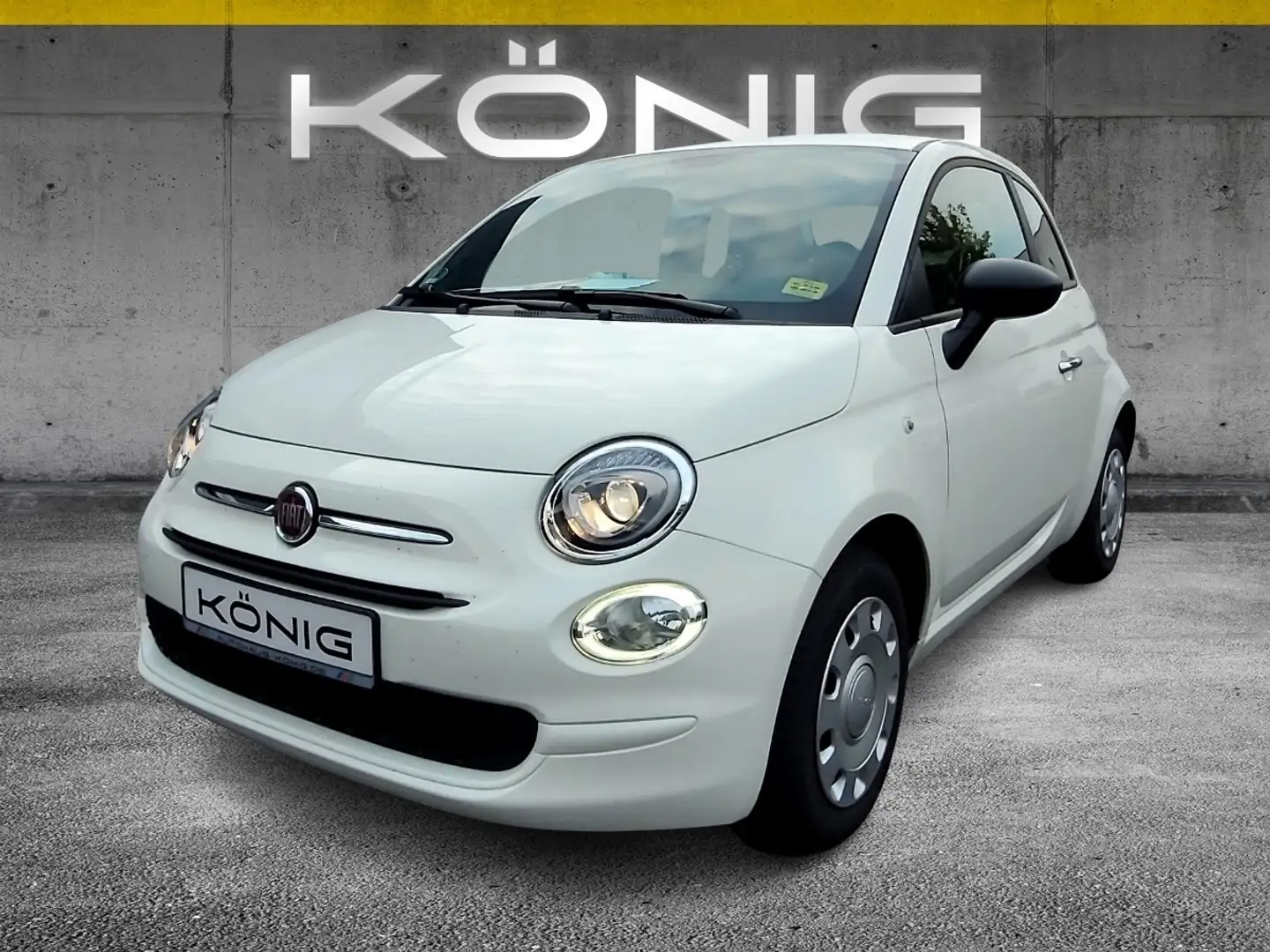 Fiat 500 1.0 GSE Klimaanlage & Sound Weiß - 1
