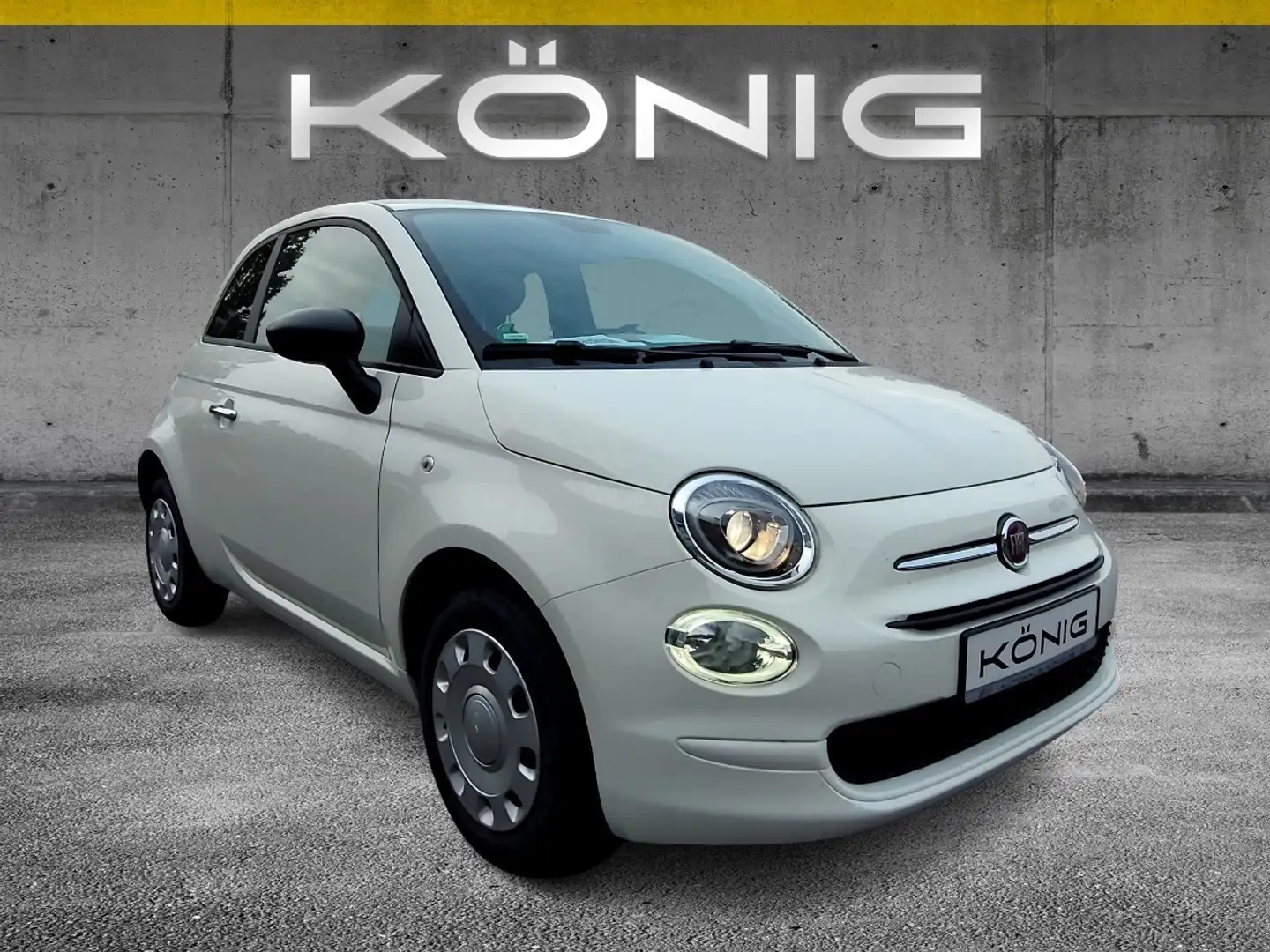 Fiat 500 1.0 GSE Klimaanlage & Sound Weiß - 2