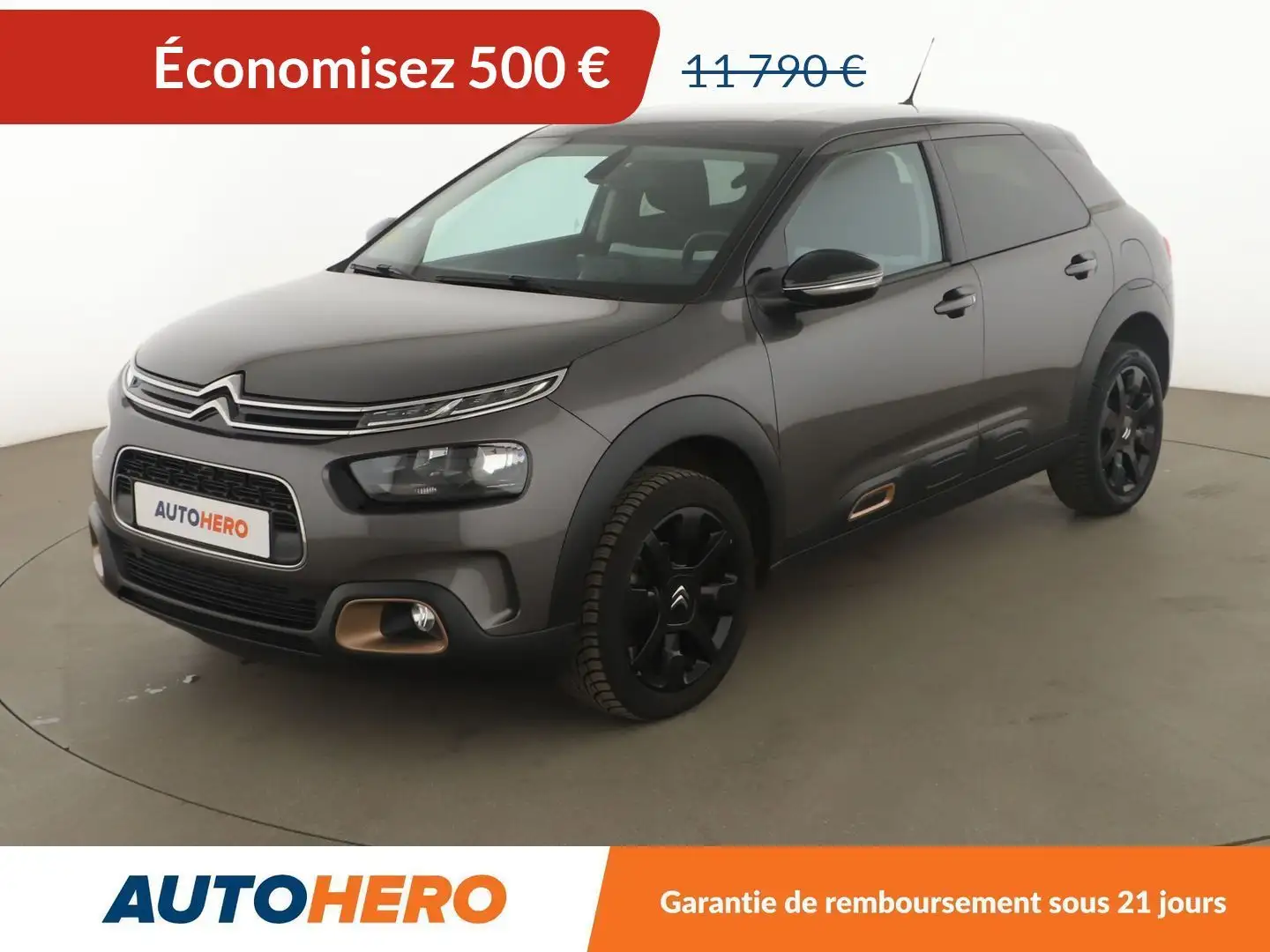 Citroen C4 Cactus 1.5 Blue-HDi Origins BV6 Gris - 1