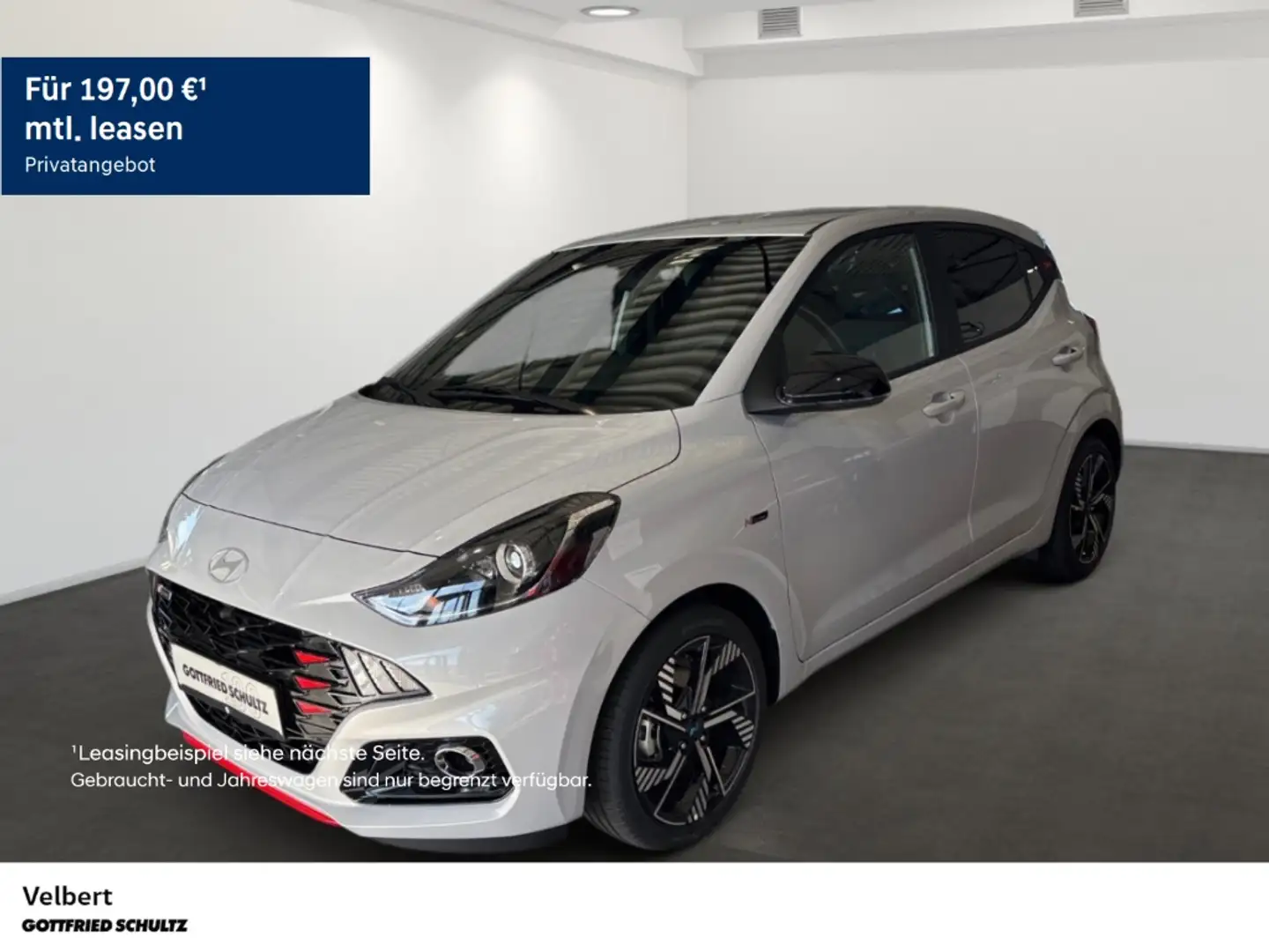 Hyundai i10 N-LINE 1.0 T-GDI 5-Gang Schalter Rückfahrkamera S Gris - 1