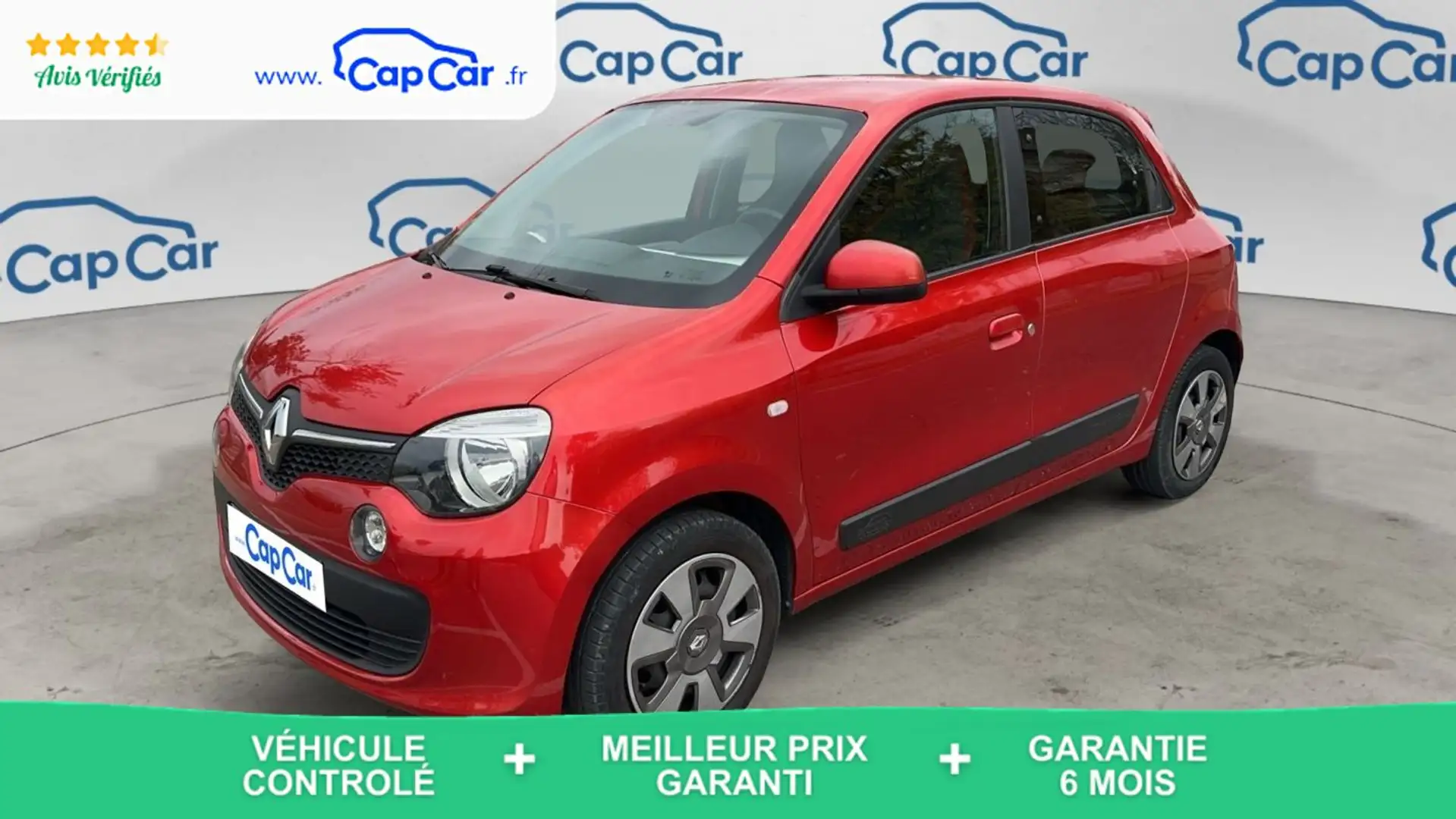 Renault Twingo III 1.0 SCe 70 Life Rouge - 1