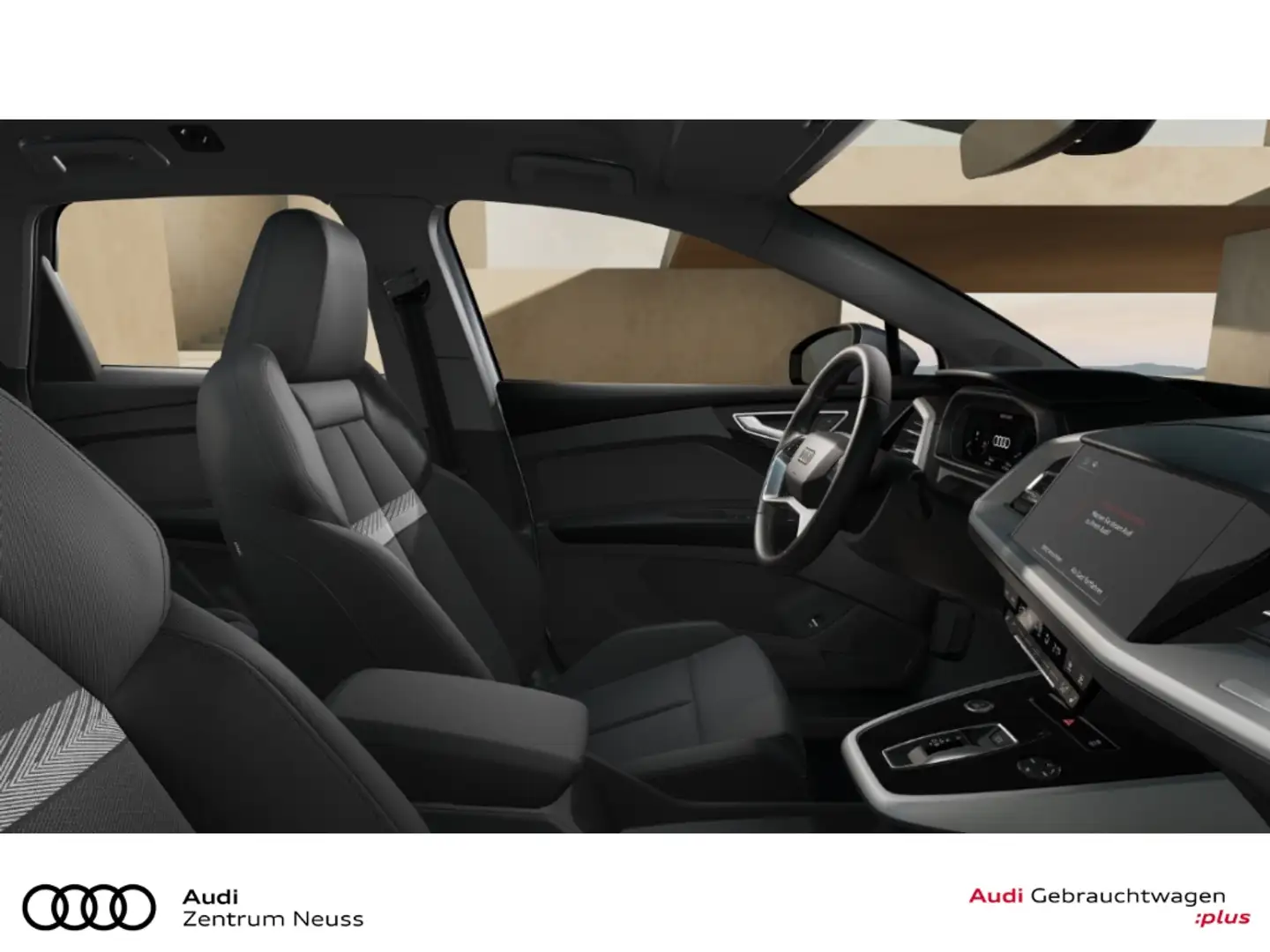 Audi Q4 e-tron 45 Silber - 2