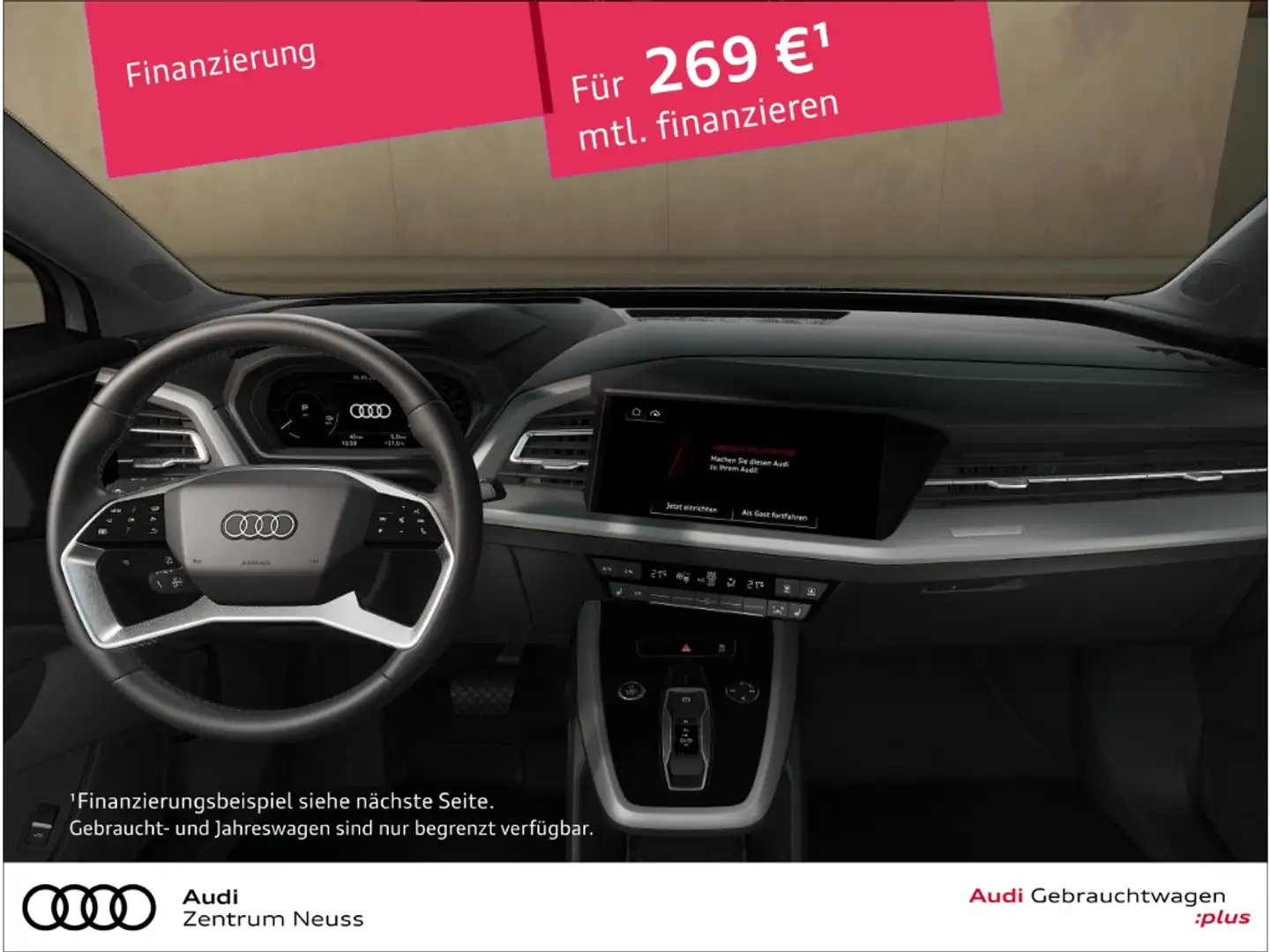 Audi Q4 e-tron 45 Plateado - 1