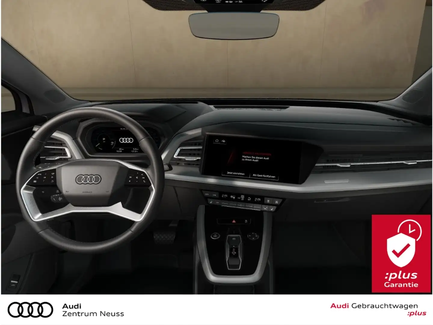 Audi Q4 e-tron 45 Silber - 1