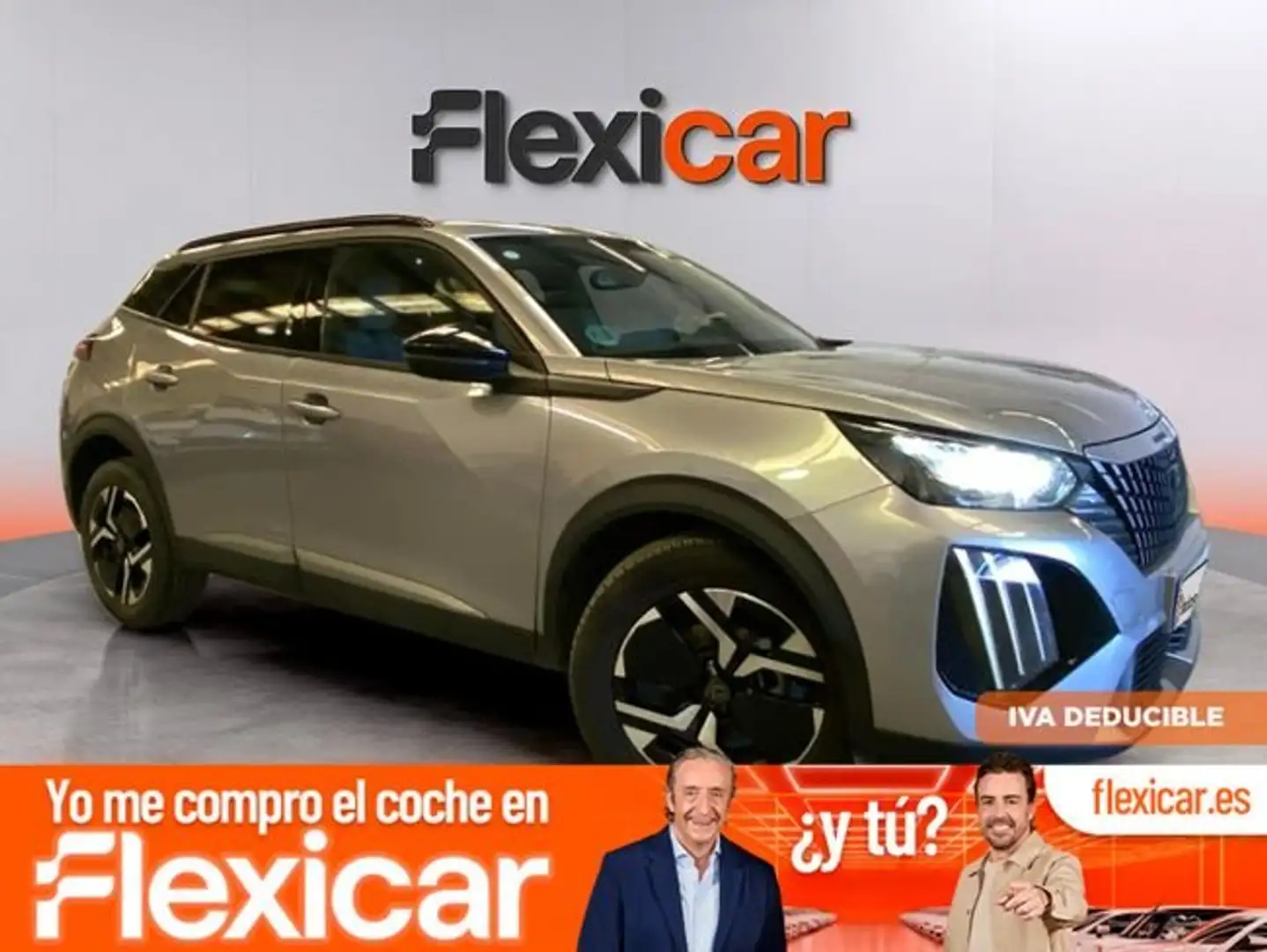Peugeot 2008 1.2 PureTech S&S Allure 100 Gris - 1