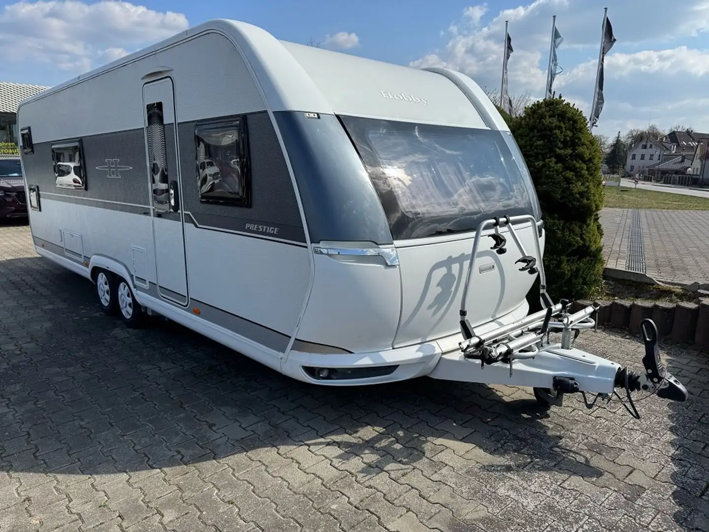 Sonstige Marken Hobby Wohnanhänger 650 KFU Weiß - 1