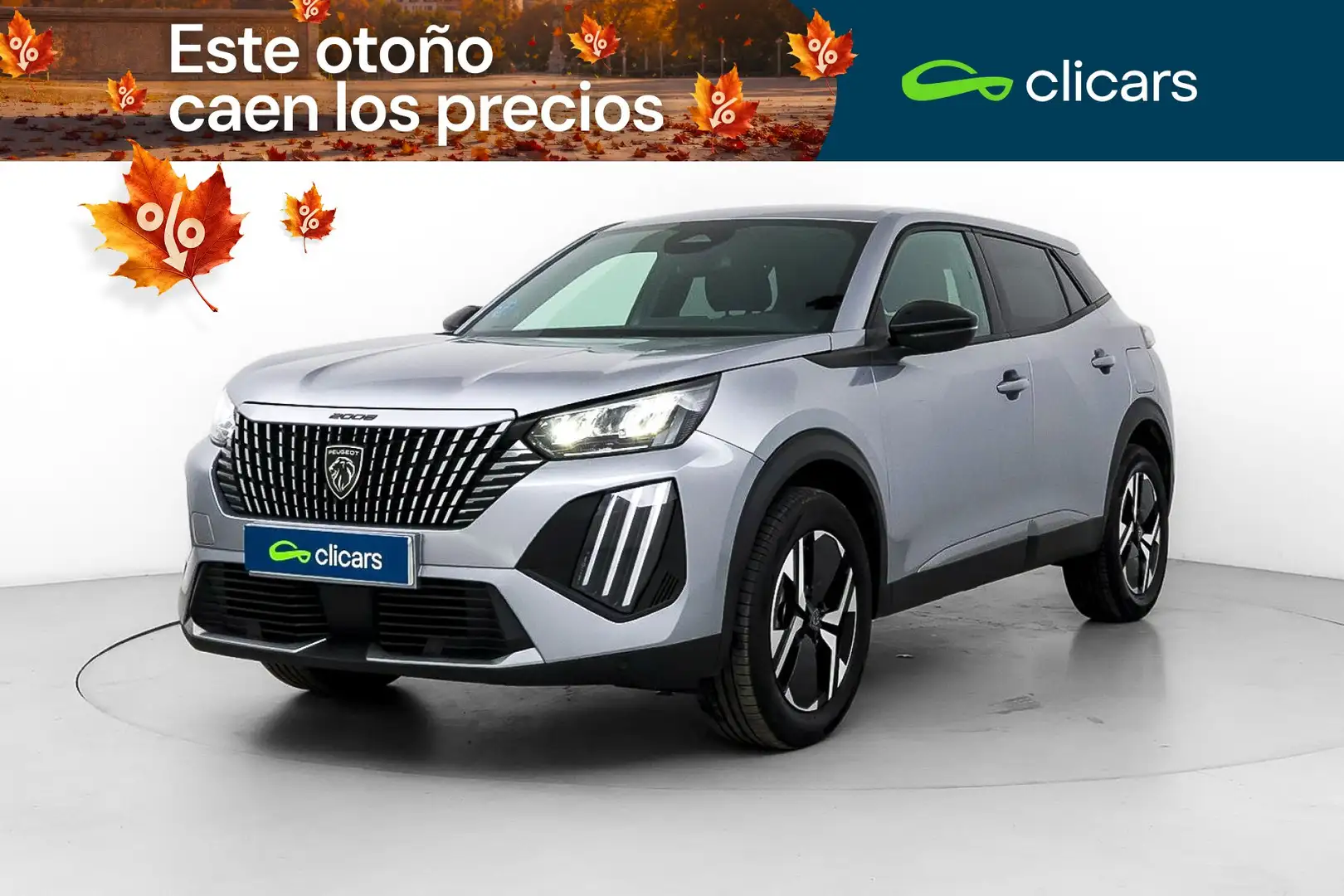 Peugeot 2008 Hybrid 136 Allure eDCS6 Plateado - 1
