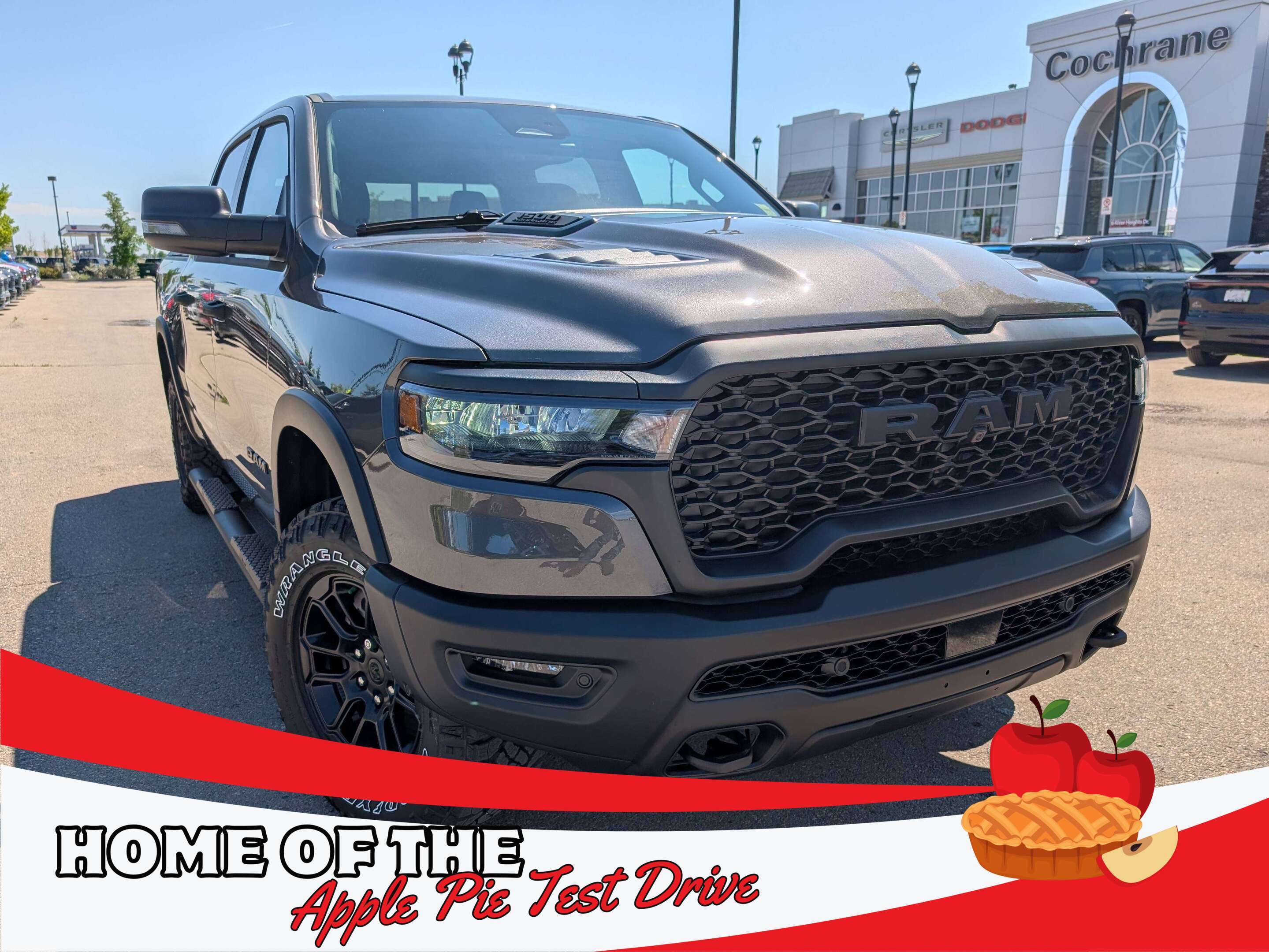 Gray 2026 RAM 1500 Pickup Truck Four-Wheel Drive 8-Speed Automatic