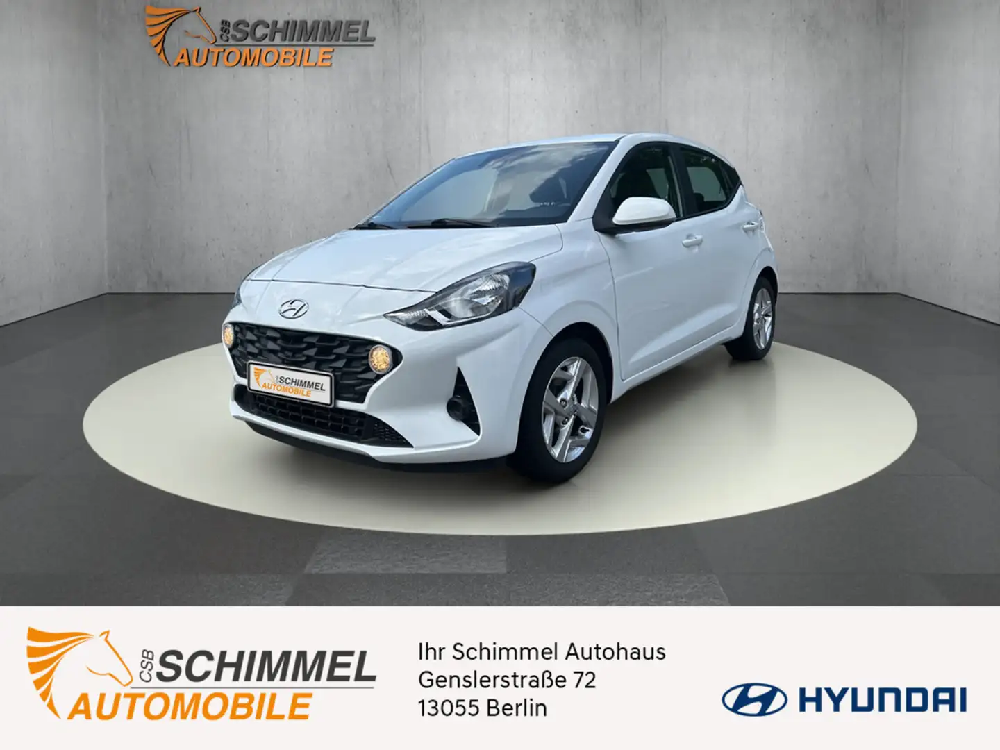 Hyundai i10 New Trend MJ20 1,2 l KLIMA PDC SHZ Weiß - 1