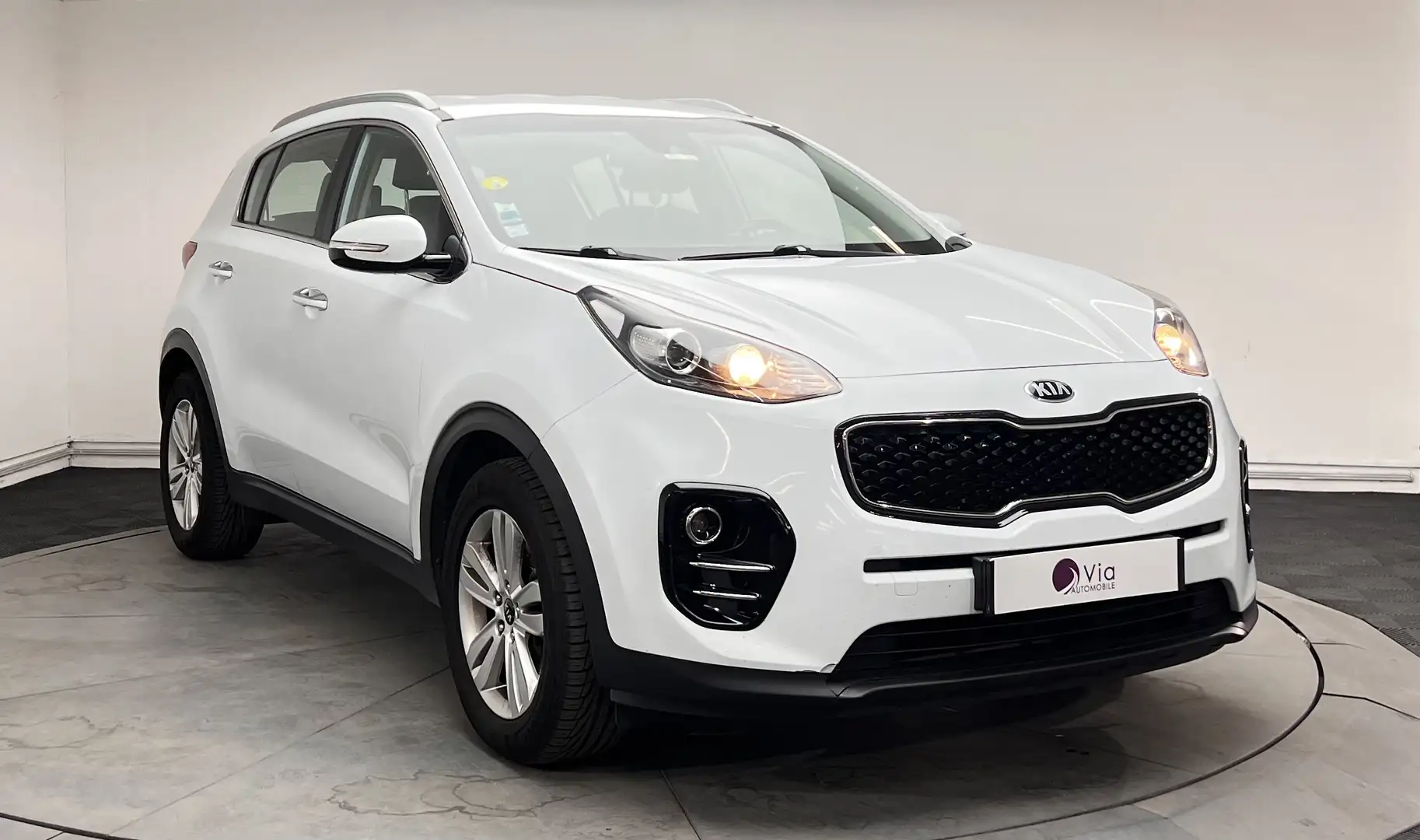 Kia Sportage 1.7 CRDi 115 ISG 4x2 Active Blanc - 2