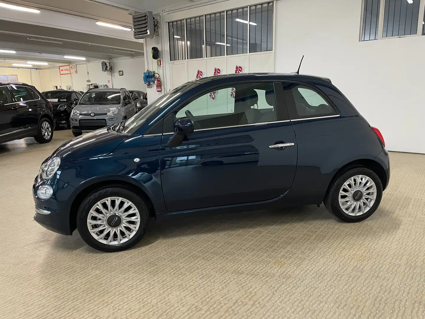 Fiat 500 1.0 hybrid Dolcevita 70cv 2024 Clima auto Sensori Blu/Azzurro - 1