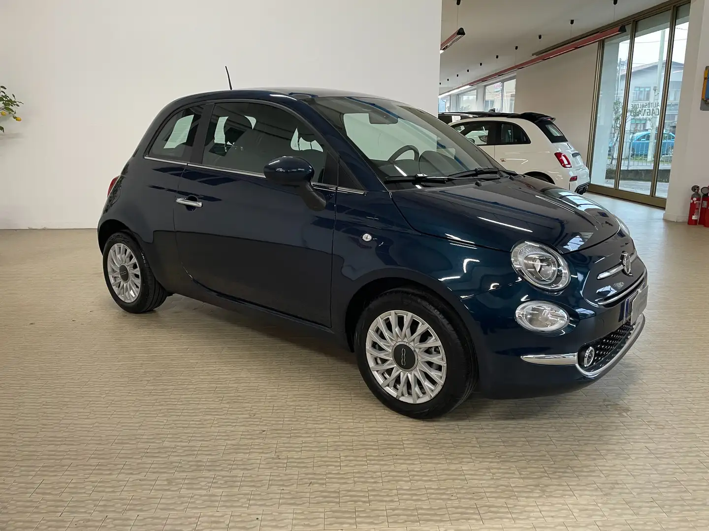 Fiat 500 1.0 hybrid Dolcevita 70cv 2024 Clima auto Sensori Blu/Azzurro - 2