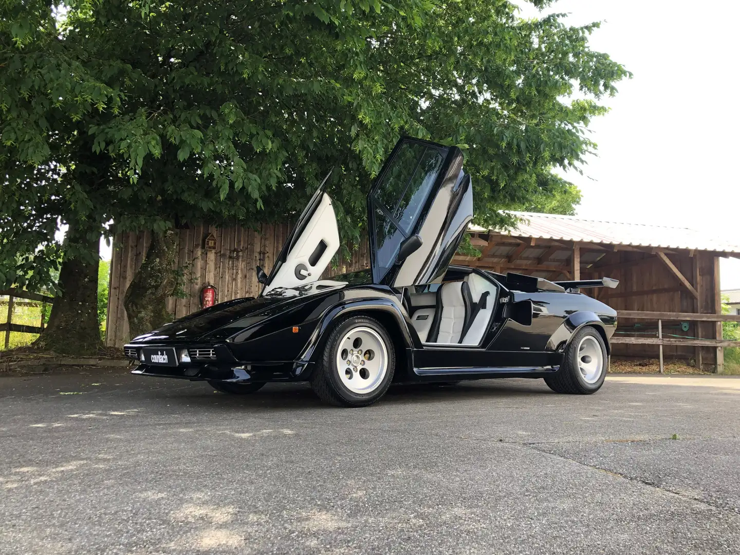 Lamborghini Countach Siyah - 2