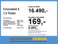 Opel Crossland X 1.2 Turbo Edition NAV Kamera PDC Sitzheizung Grijs - thumbnail 4