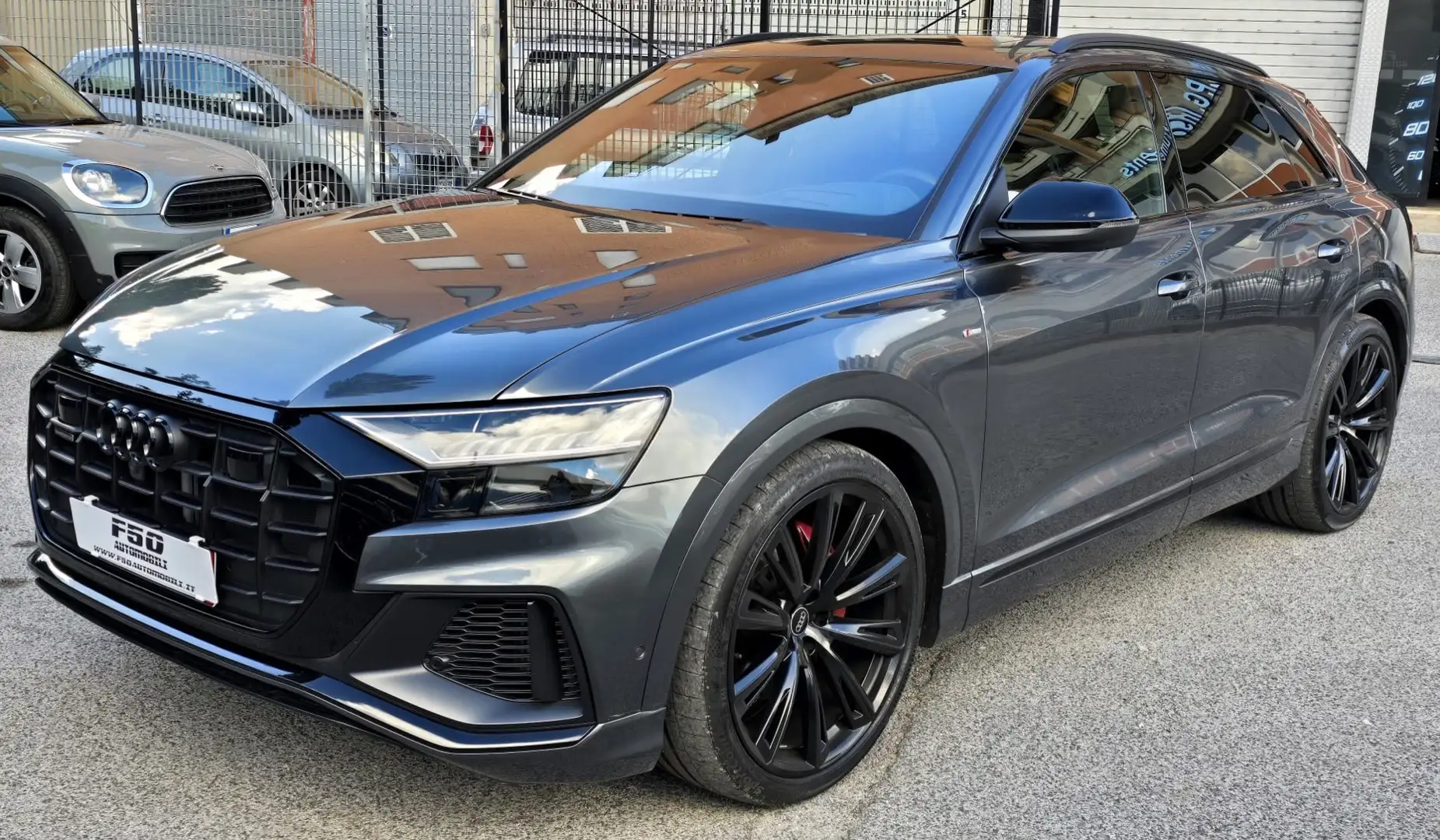 Audi Q8 55 3.0 tfsi mhev S line quattro Full Optional Grigio - 1