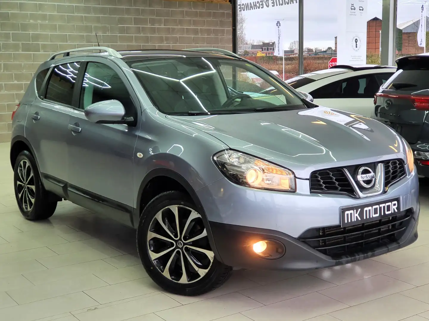 Nissan Qashqai 🟢1.6 DIESEL 131CV - FULL CARNET - TOIT PANO Grau - 2