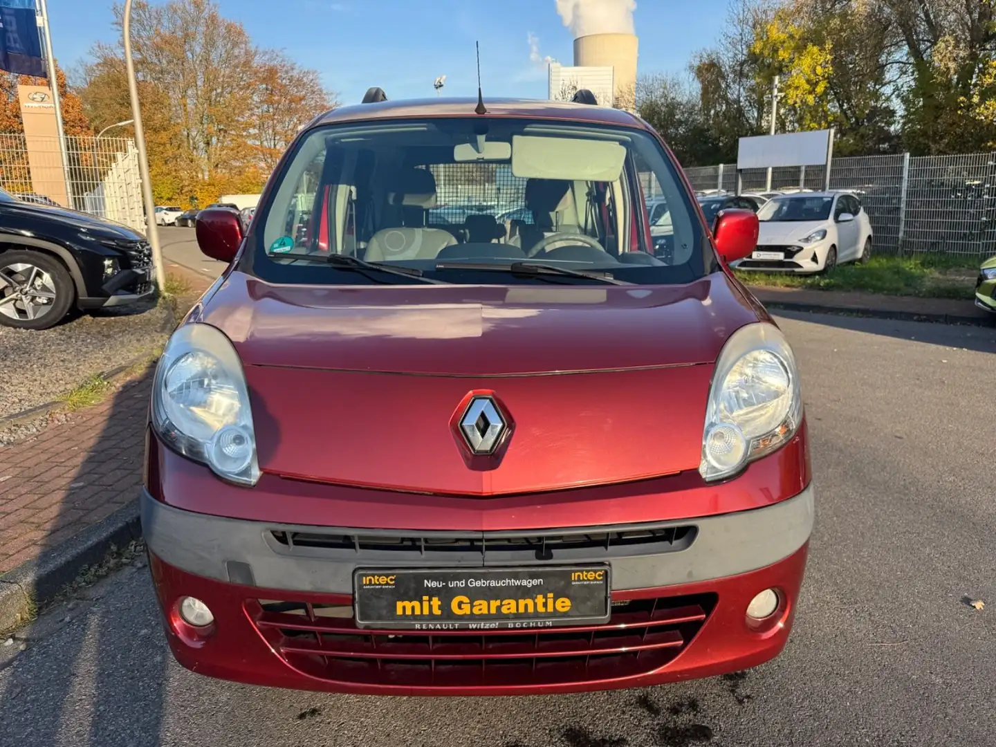Renault Kangoo HAPPY/1,6/1.HD/KLIMA/2XSCHIB-TÜR/TÜV-SERV.-NEU!! Rot - 2