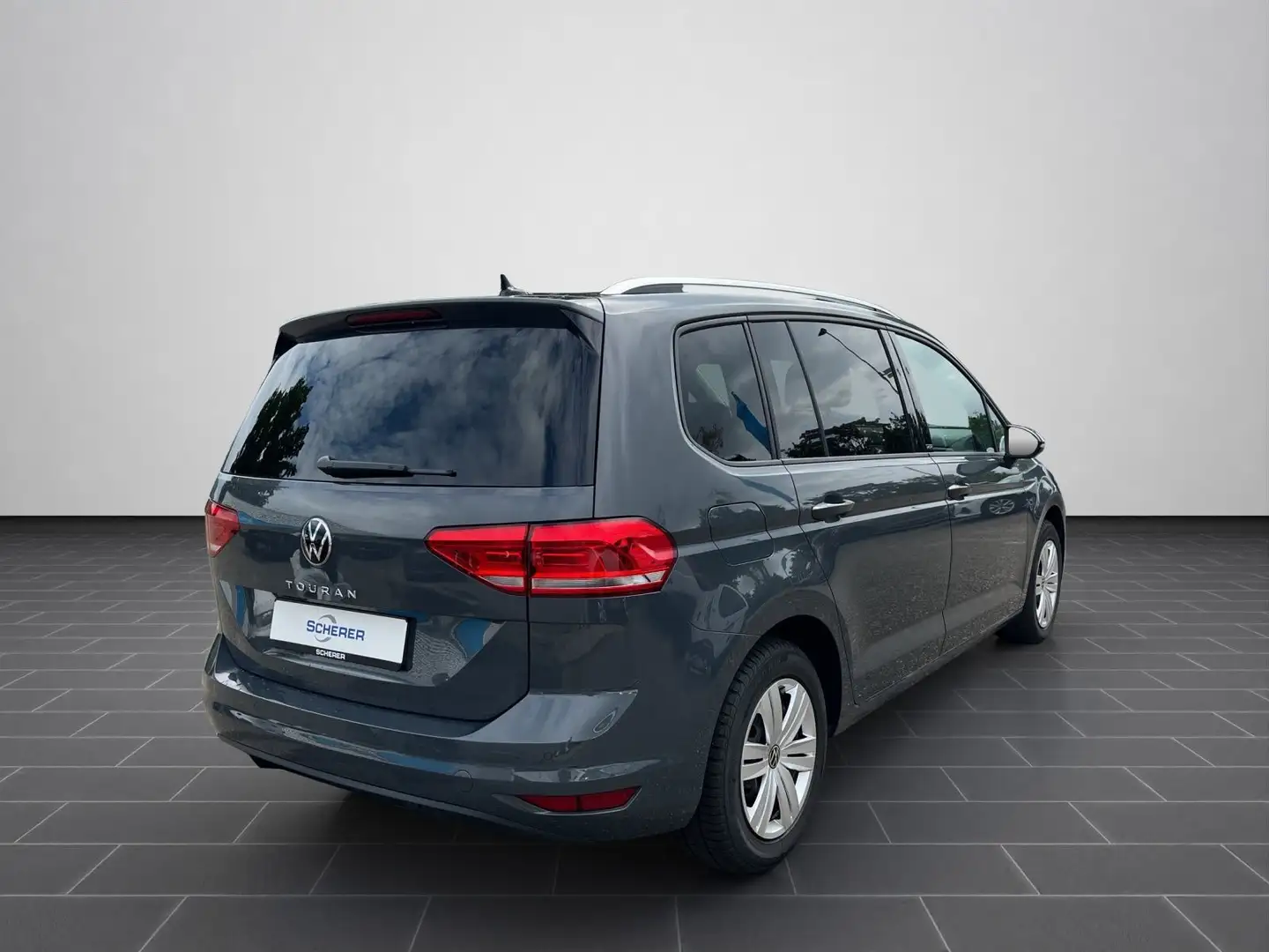 Volkswagen Touran Comfortline 1.5TSI Move DSG/Navi/ACC/7 Si Grau - 2