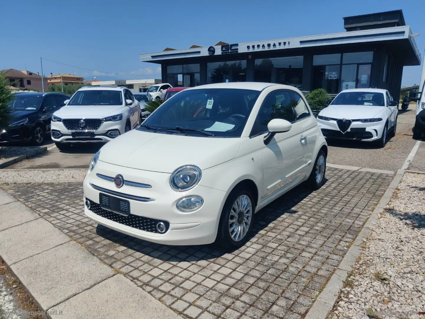 Fiat 500 1.2 EasyPower Lounge Wit - 1