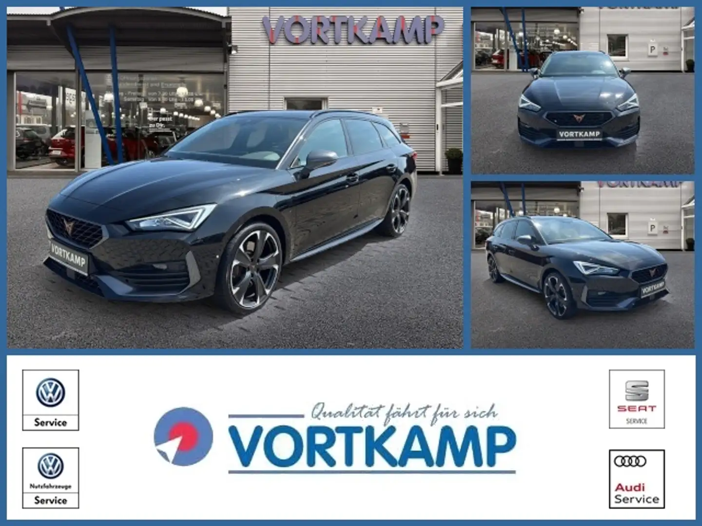 CUPRA Leon SP e-Hybrid Kamera/FullLink/el:Heckklappe Schwarz - 1