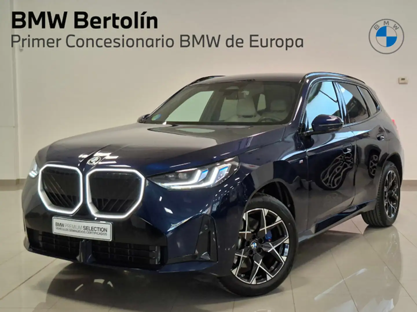 BMW X3 xDrive 20dA Azul - 1