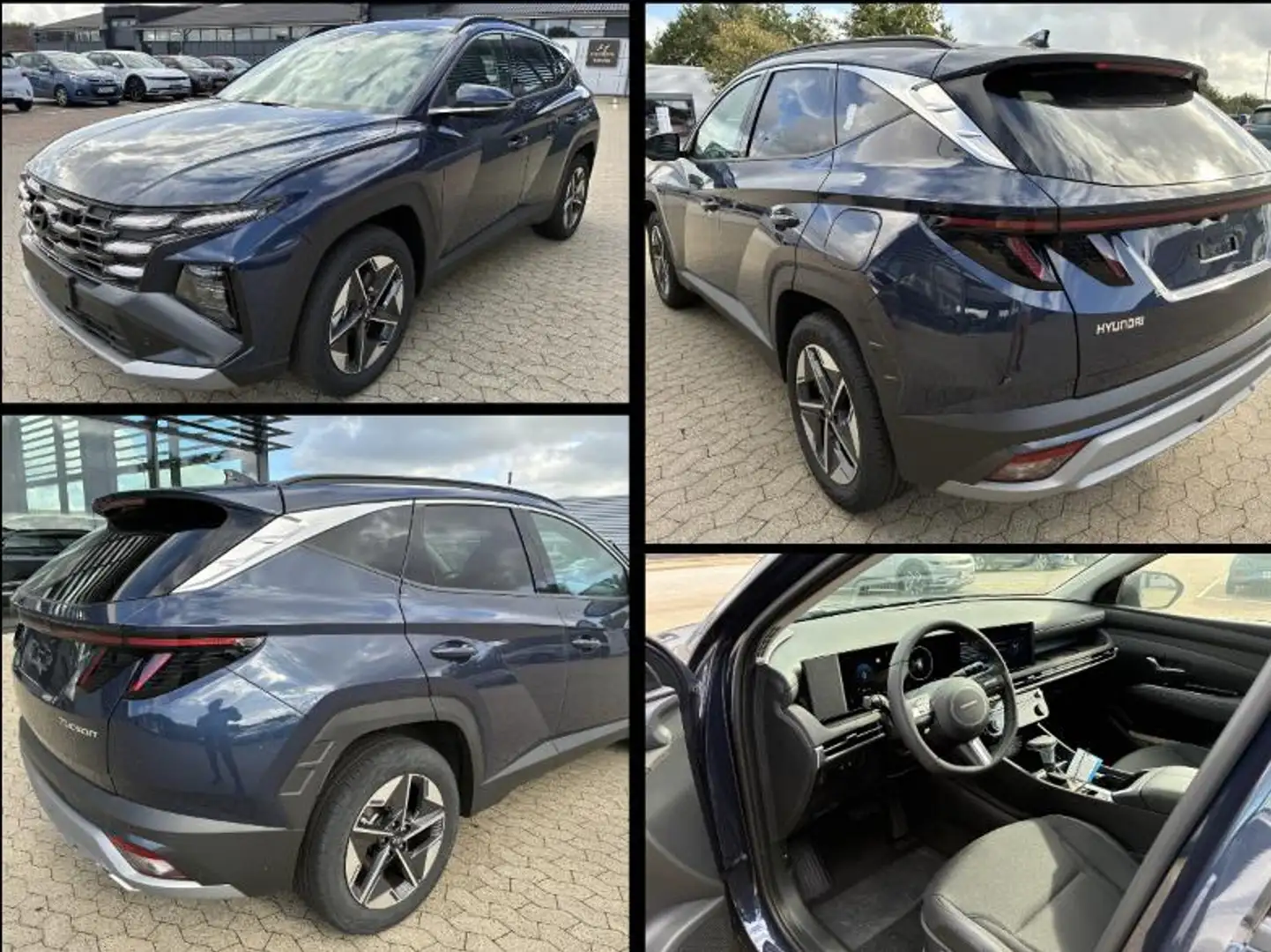 Hyundai TUCSON Advanced (Trend)1,6 T-GDI 18"  MtrxLED el.Heckkl. Blau - 1
