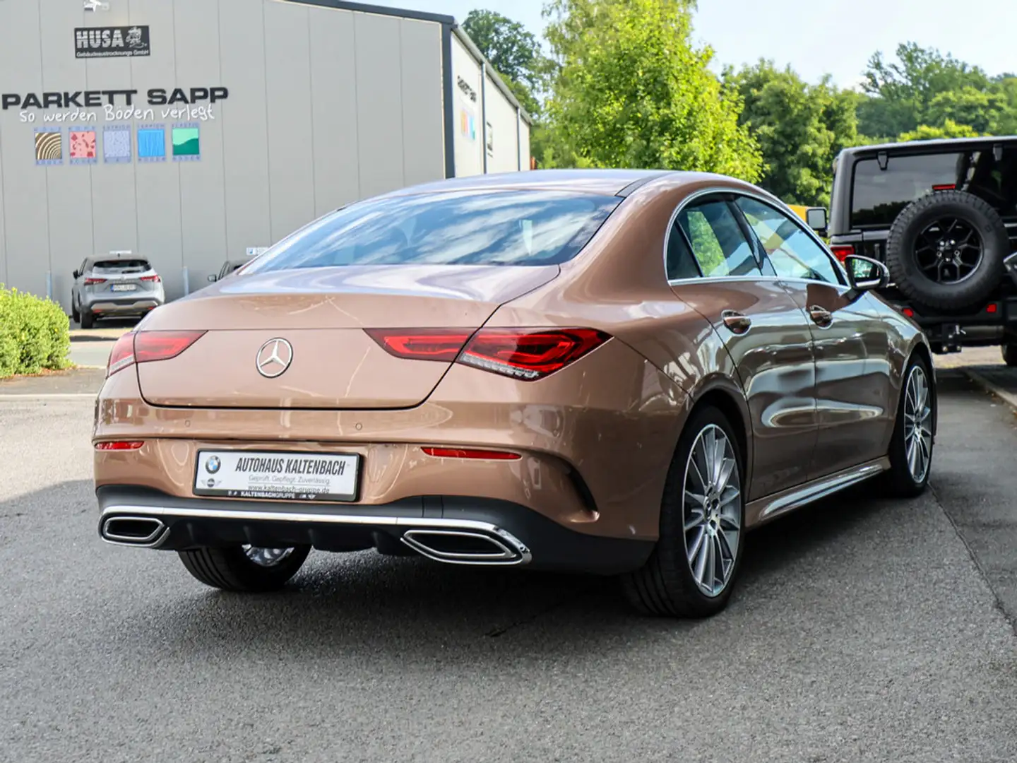 Mercedes-Benz CLA 200 AMG Line LED NAVI PTS SHZ KLIMA Oro - 2
