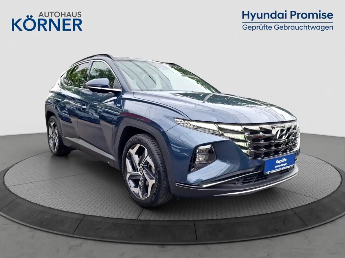 Hyundai TUCSON PRIME 1.6 T-GDi (+48V) *AHK*LEDER*PANORAMA*CAM* Kék - 1