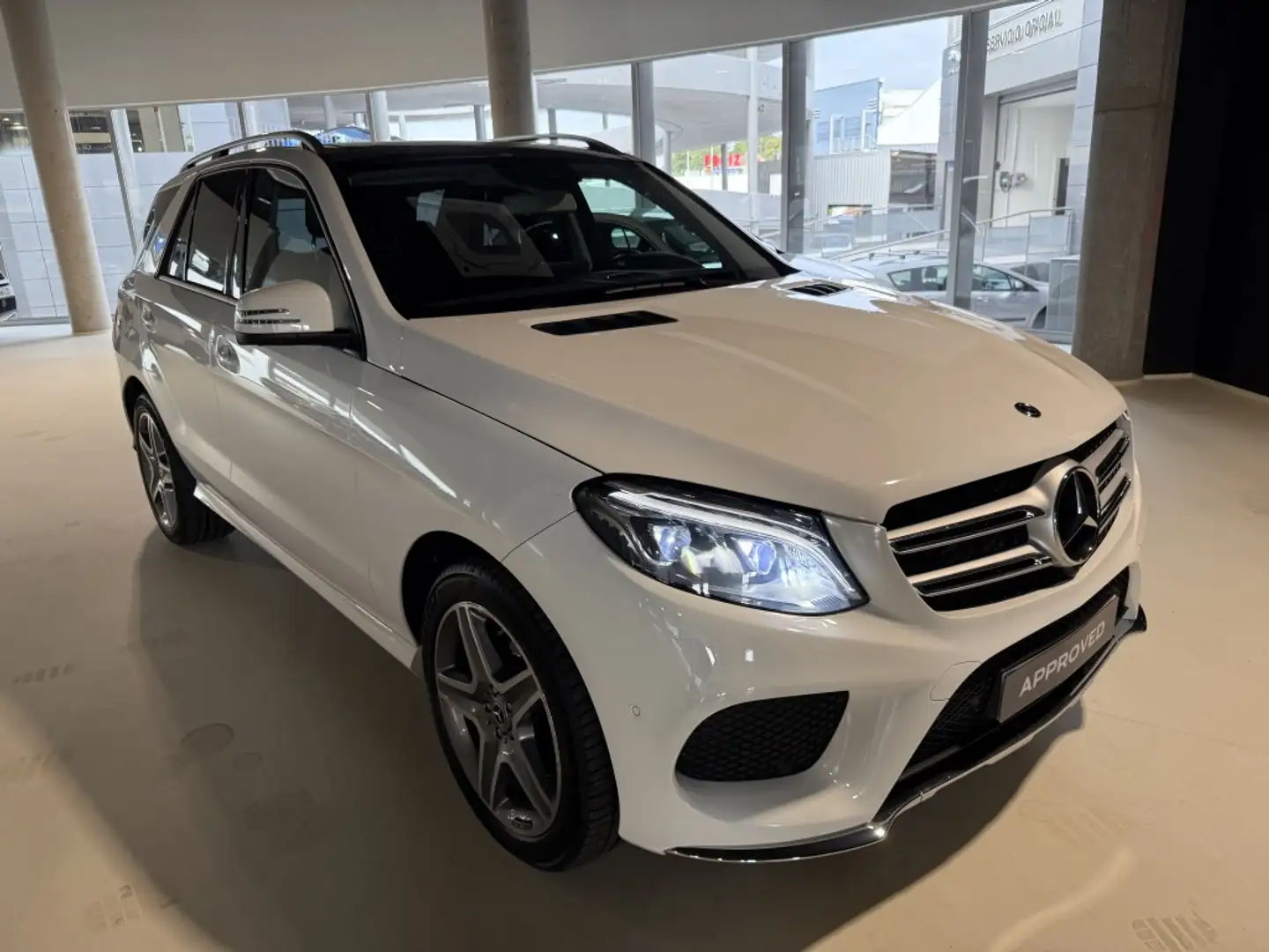 Mercedes-Benz GLE 350 350d 4Matic Aut. Blanc - 2