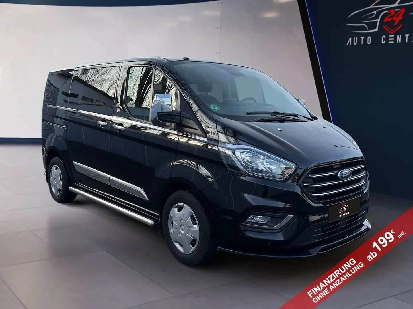 Ford Transit Custom /Automatik/LED/Spoiler Schwarz - 1