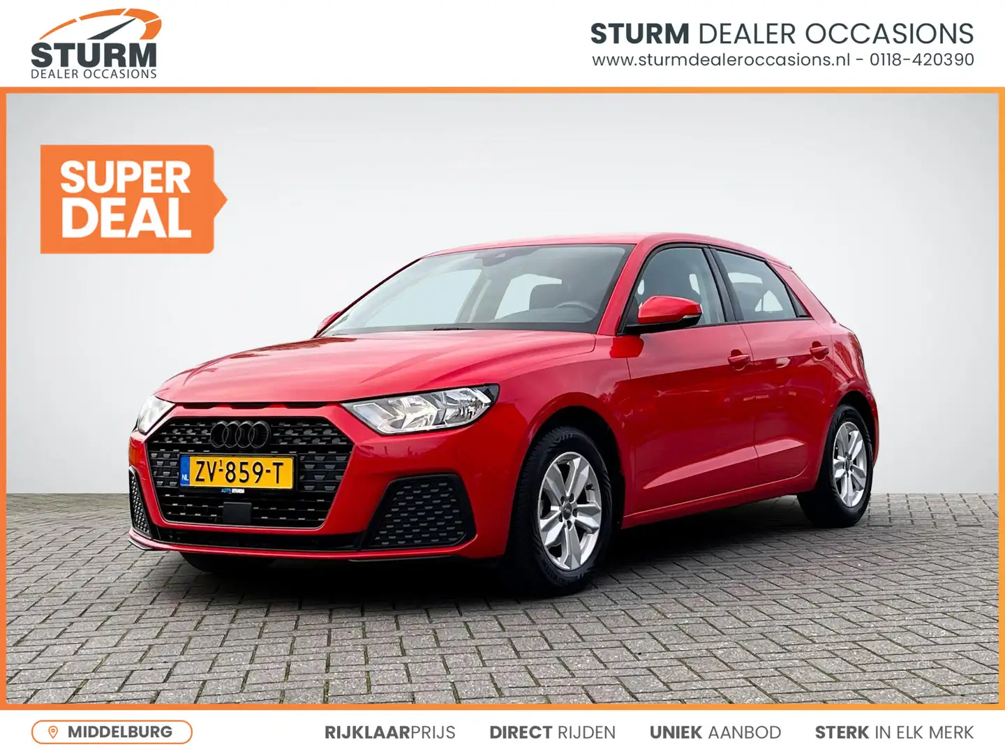 Audi A1 Sportback 25 TFSI Pro Line | Virtual Cockpit | App Rood - 1