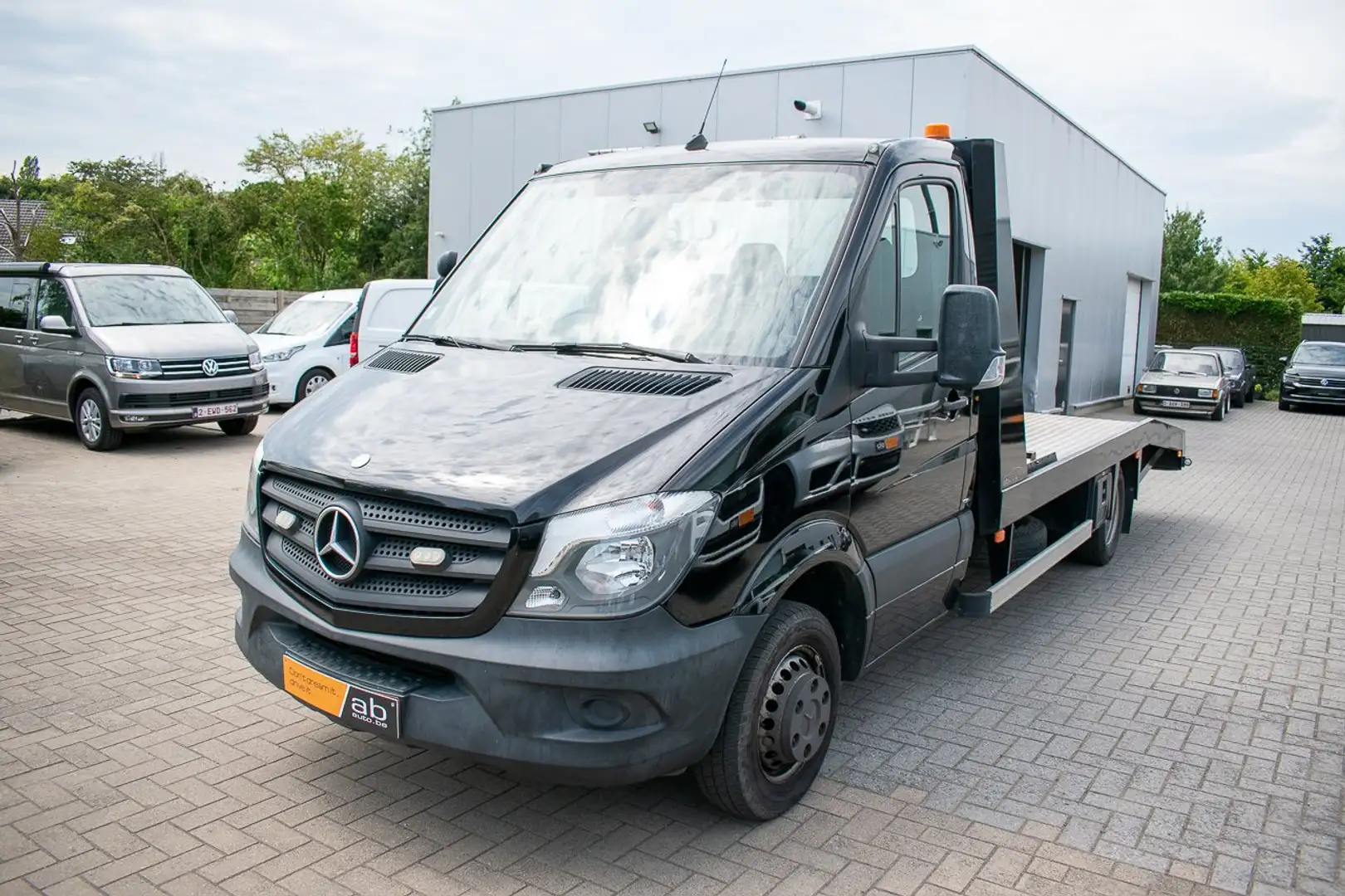 Mercedes-Benz SPRINTER 319 3.0CDI V6 AUTOTRANSPORTER, WINCH, CC Noir - 2